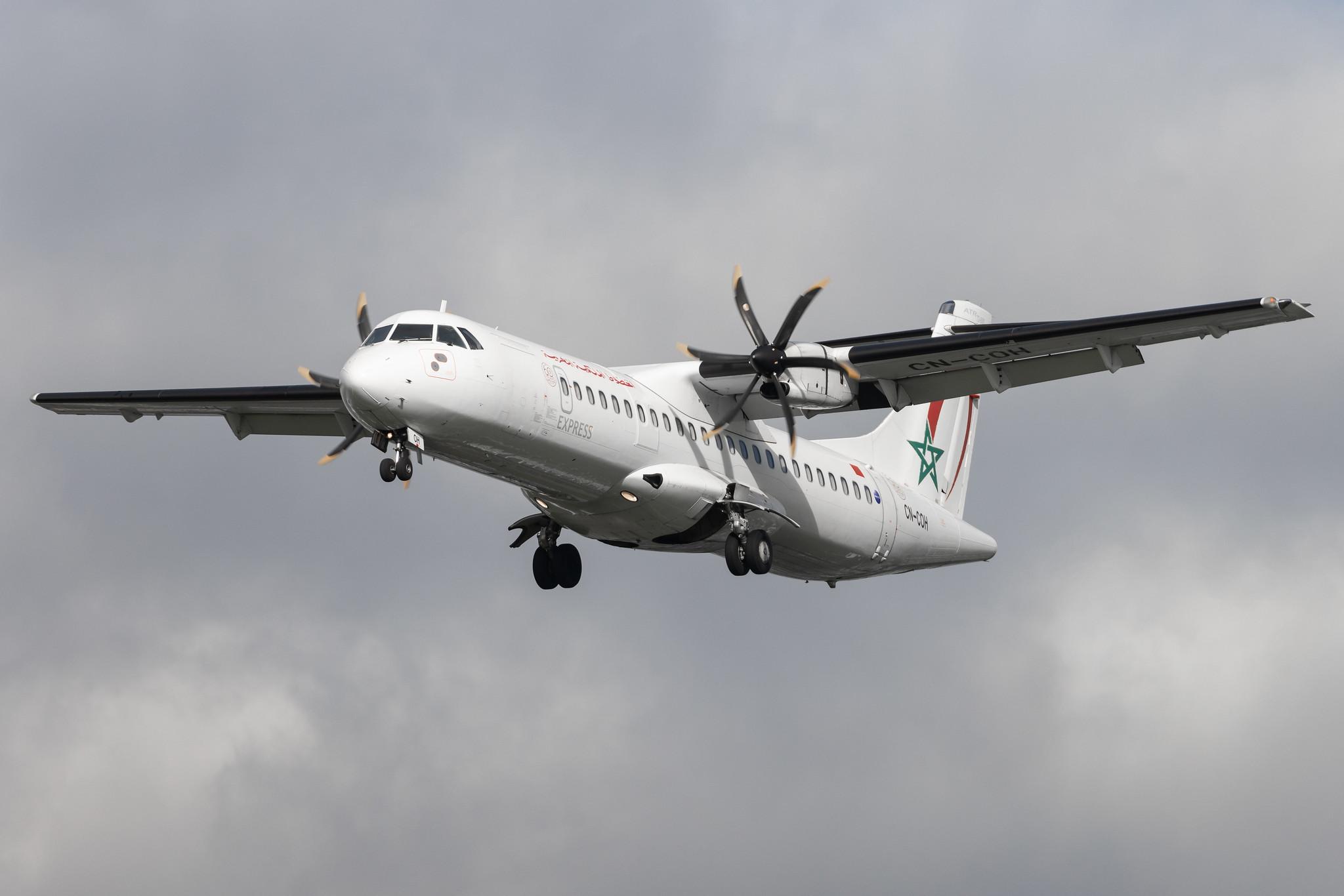 Aeroporto de Lisboa: Royal Air Maroc Express (AT / RAM) | Operator: RAM Express | ATR 72-600 AT76 | CN-COH | MSN 1034