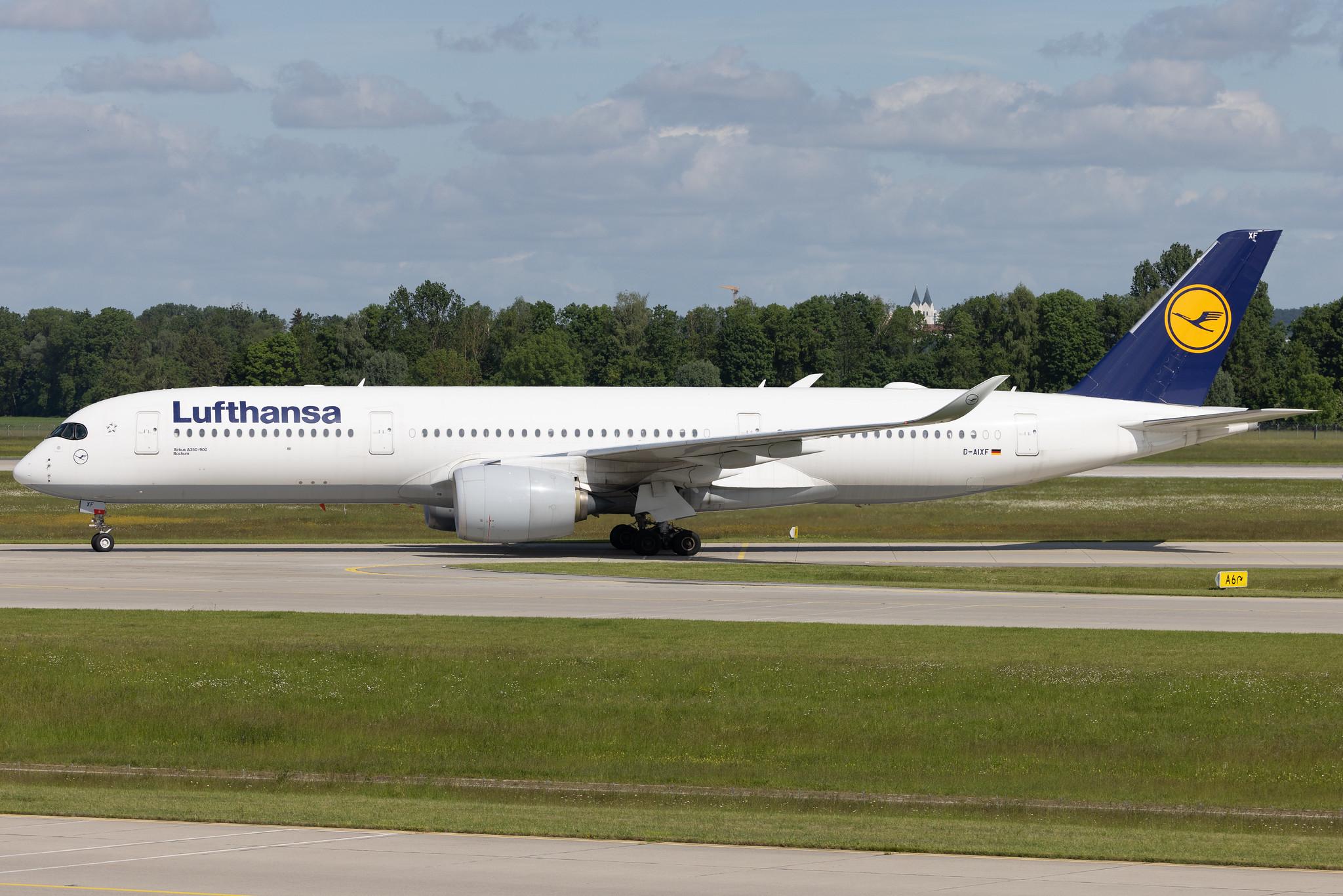 Munich Airport: Lufthansa (LH / DLH) | Airbus A350-941 A359 | D-AIXF | MSN 146