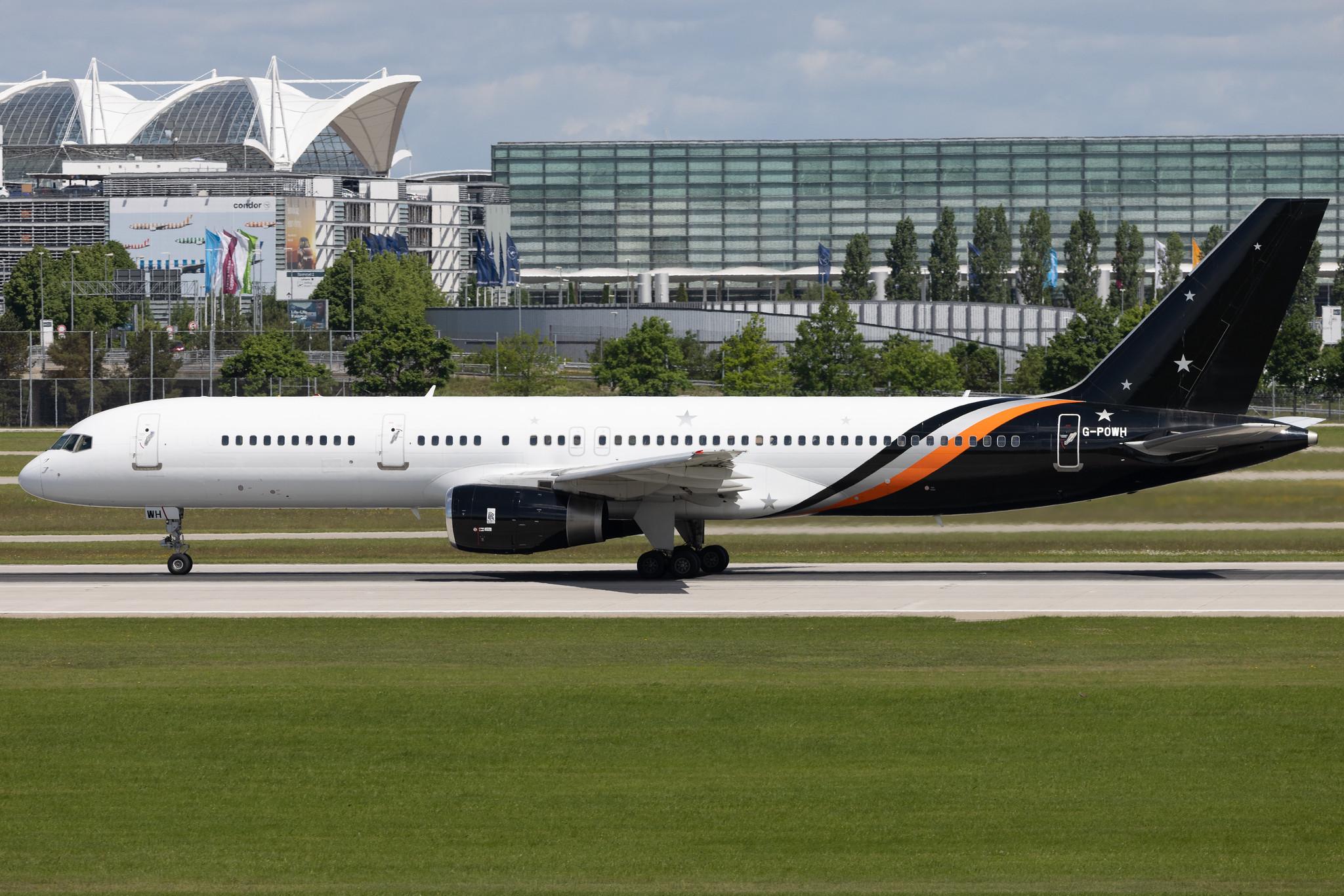 Munich Airport: Titan Airways (ZT / AWC) | Boeing 757-256 B752 | G-POWH | MSN 29308