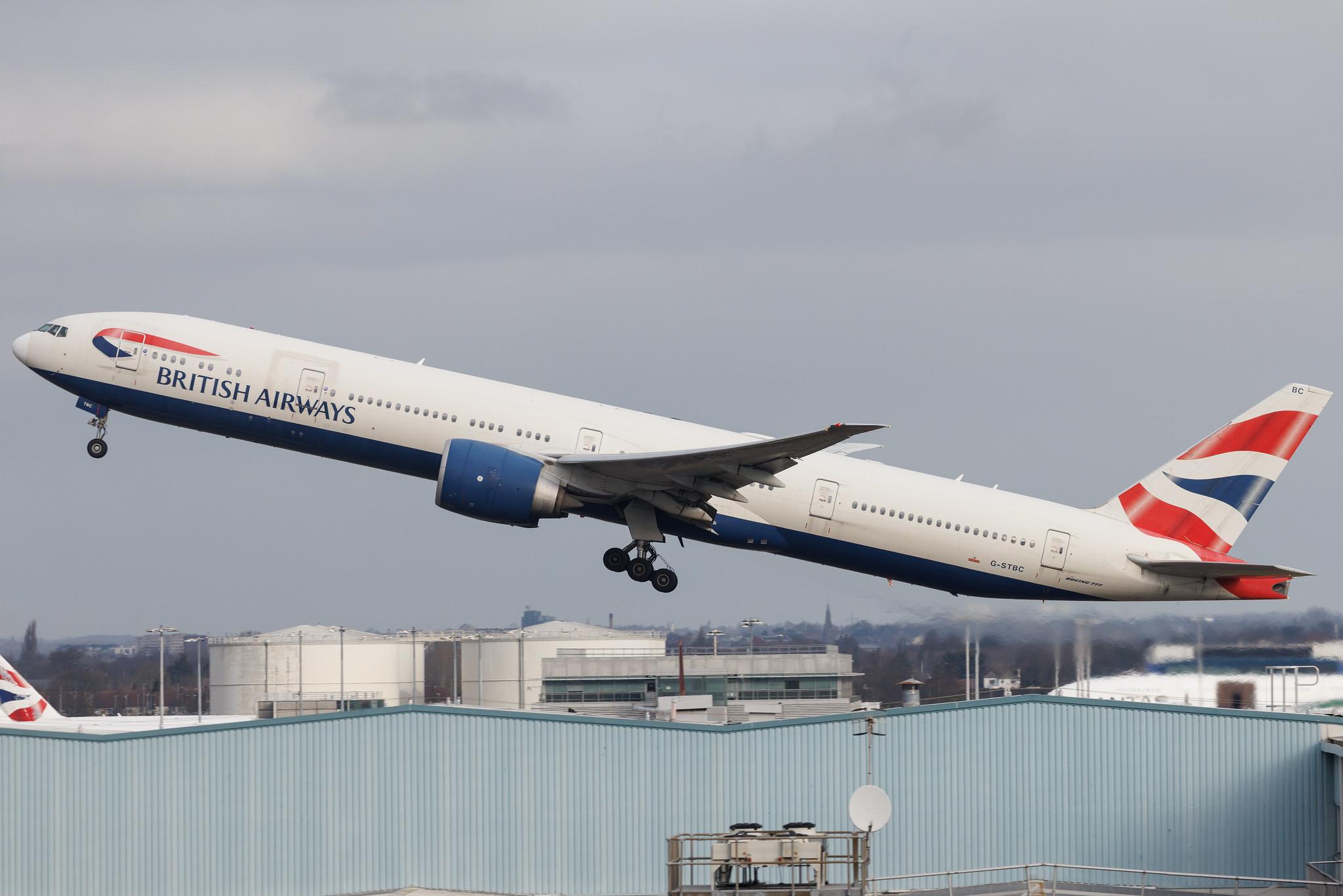 London Heathrow: British Airways (BA / BAW) | Boeing 777-36N(ER) B77W | G-STBC | MSN 38287