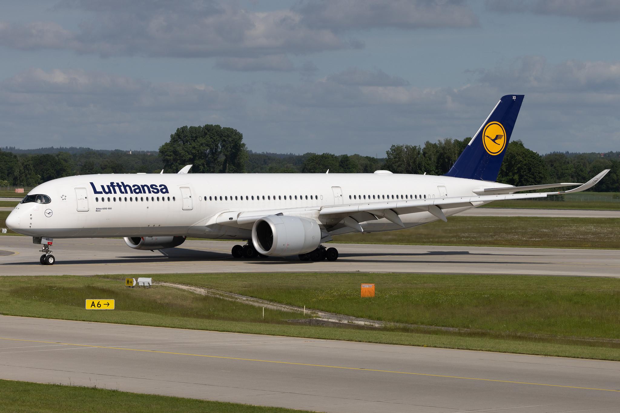 Munich Airport: Lufthansa (LH / DLH) | Airbus A350-941 A359 | D-AIXD | MSN 127