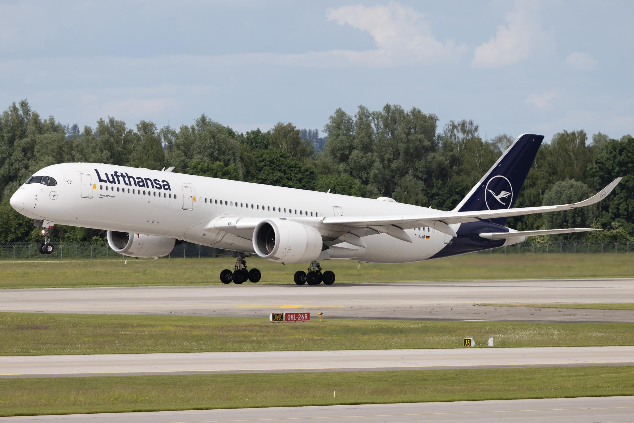 Munich Airport: Lufthansa (LH / DLH) | Airbus A350-941 A359 | D-AIXO | MSN 314