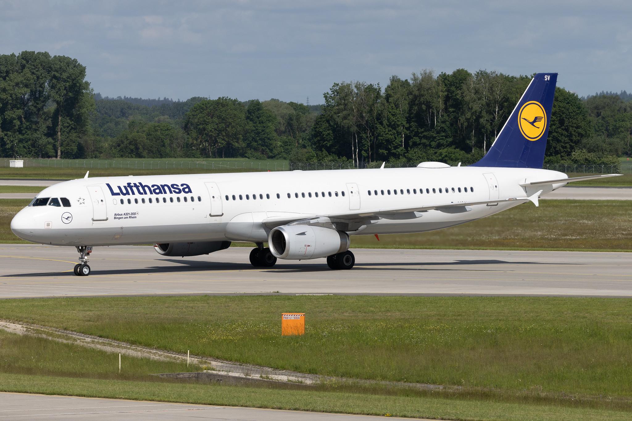 Munich Airport: Lufthansa (LH / DLH) | Airbus A321-231 A321 | D-AISV | MSN 4050