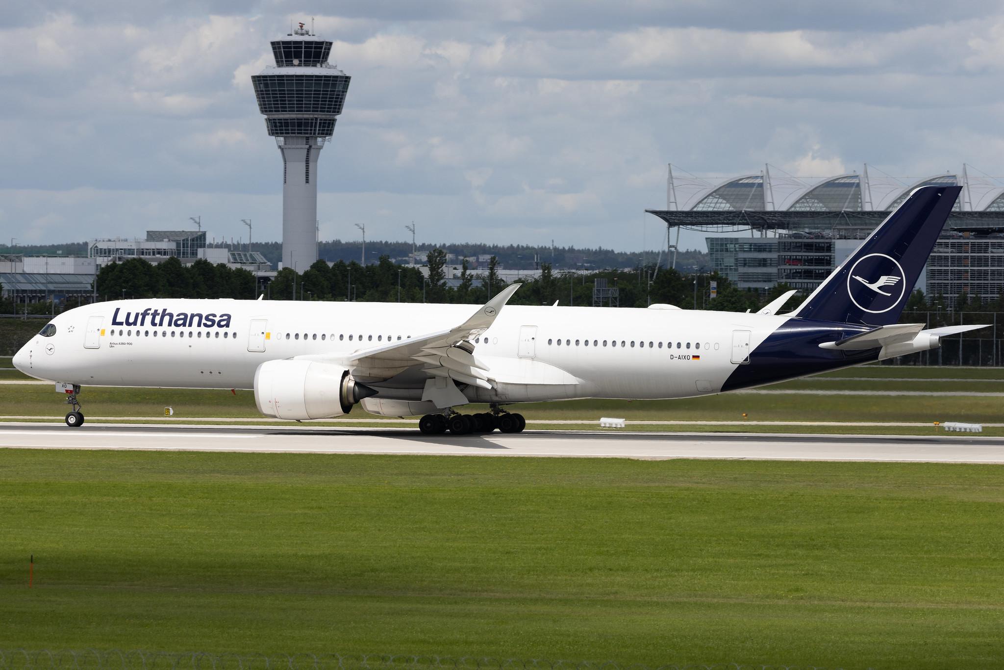 Munich Airport: Lufthansa (LH / DLH) | Airbus A350-941 A359 | D-AIXO | MSN 314