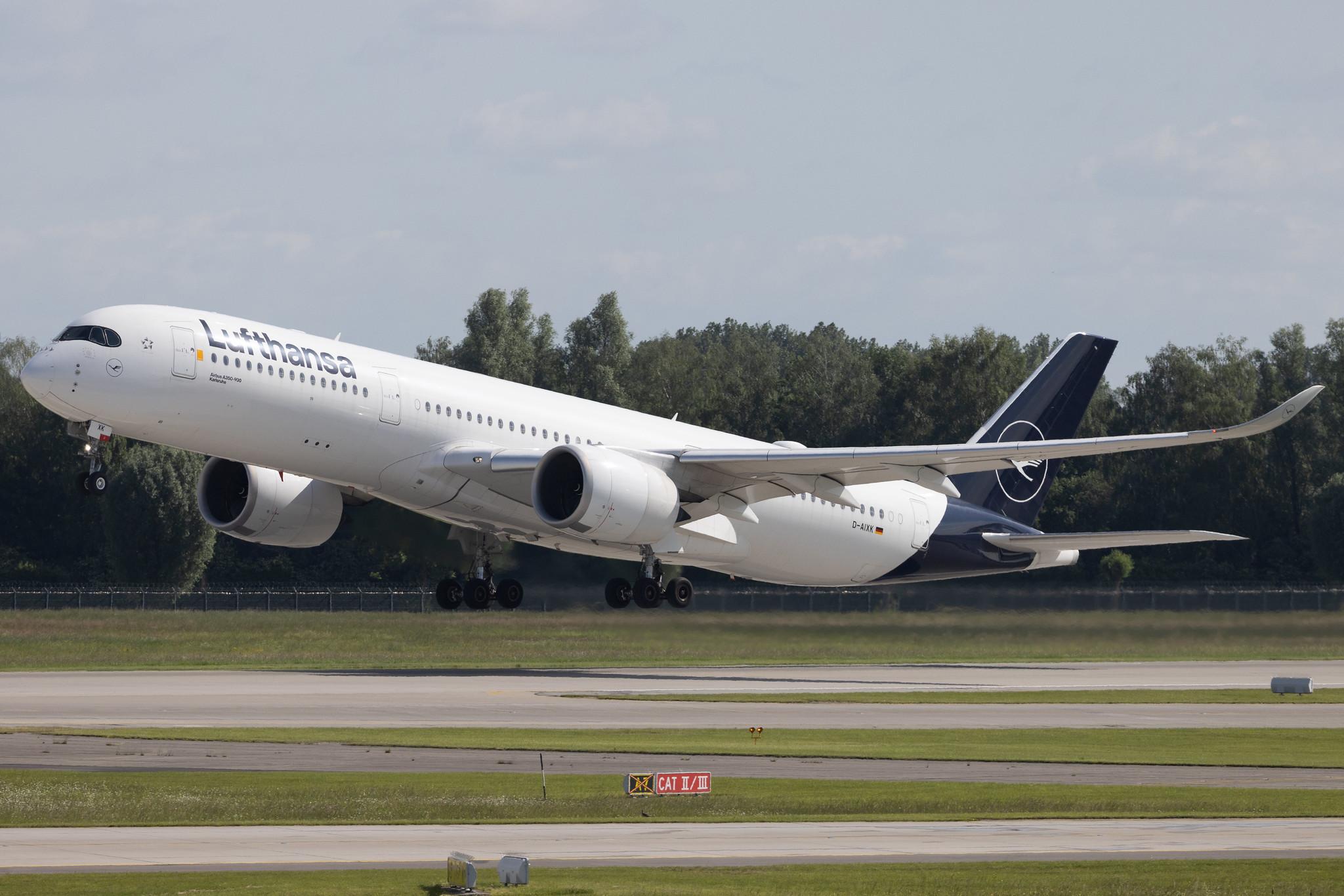 Munich Airport: Lufthansa (LH / DLH) | Airbus A350-941 A359 | D-AIXK | MSN 212