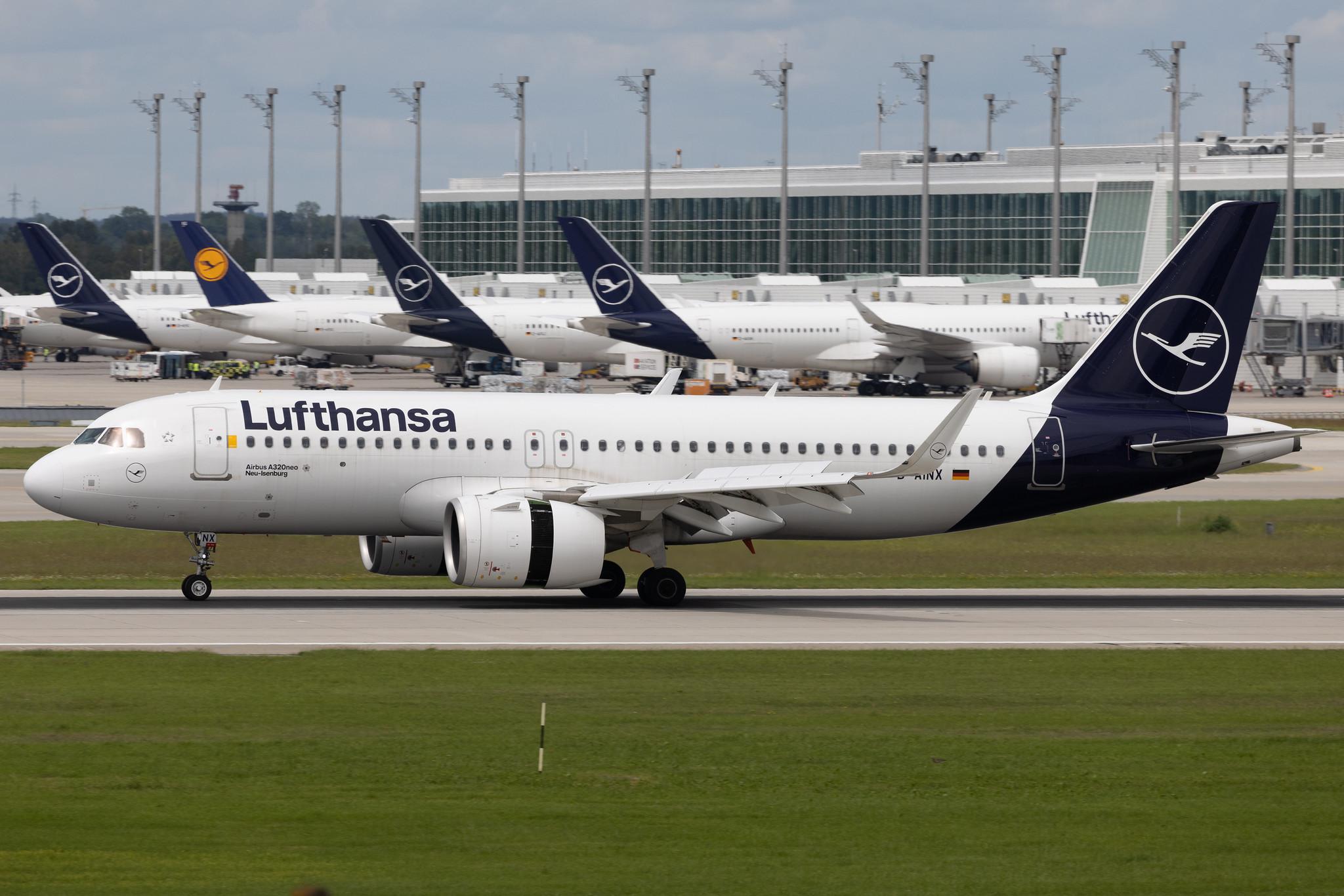 Munich Airport: Lufthansa (LH / DLH) | Airbus A320-271N A20N | D-AINX | MSN 9251