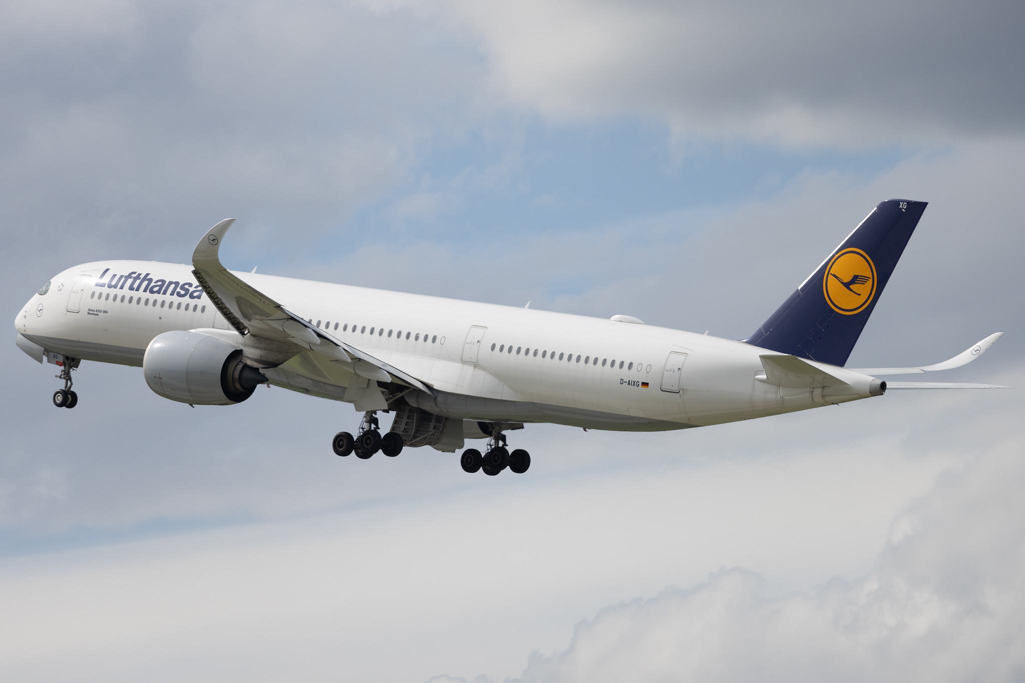 Munich Airport: Lufthansa (LH / DLH) | Airbus A350-941 A359 | D-AIXG | MSN 174