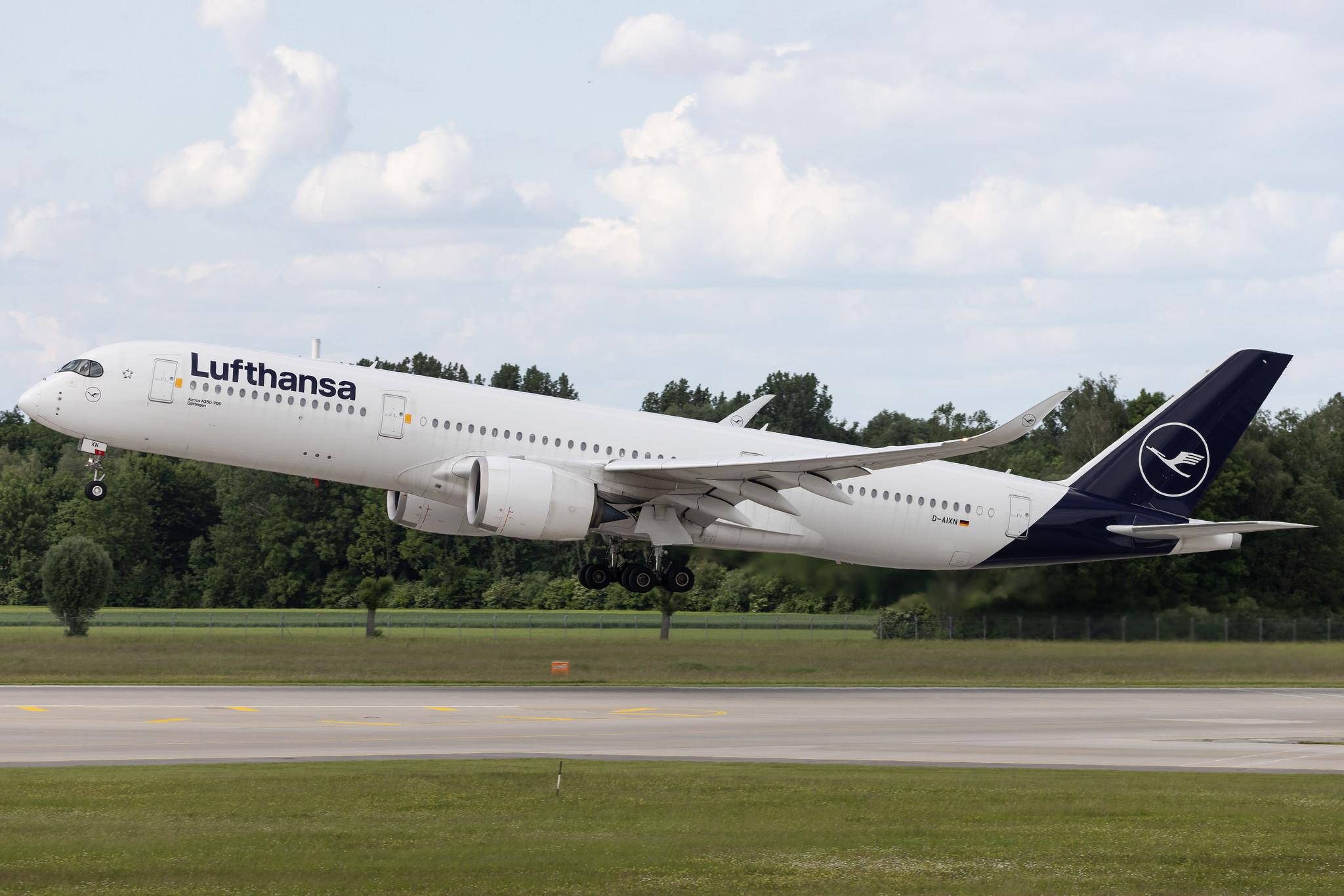 Munich Airport: Lufthansa (LH / DLH) | Airbus A350-941 A359 | D-AIXN | MSN 292