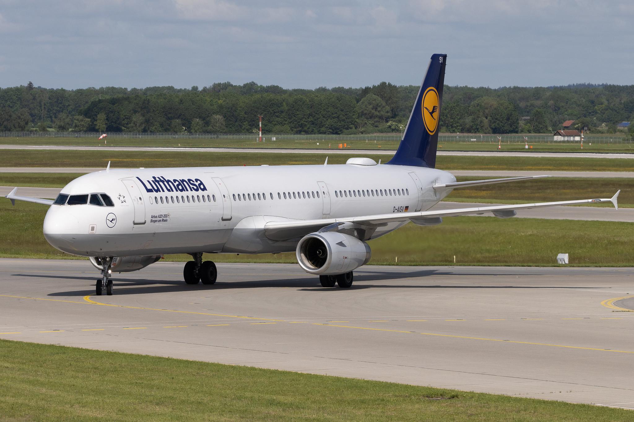 Munich Airport: Lufthansa (LH / DLH) | Airbus A321-231 A321 | D-AISV | MSN 4050