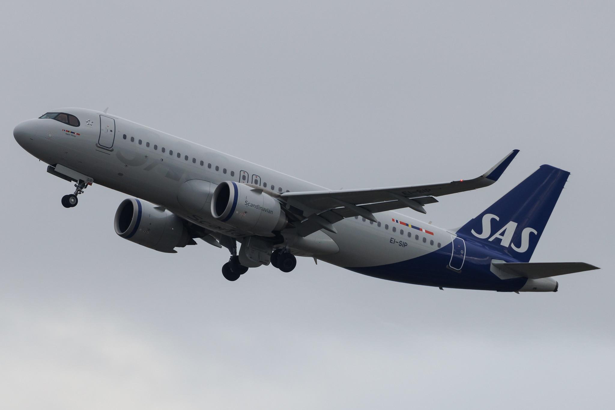 London Heathrow: SAS (SK / SAS) | Operator: SAS Connect | Airbus A320-251N A20N | EI-SIP | MSN 10923