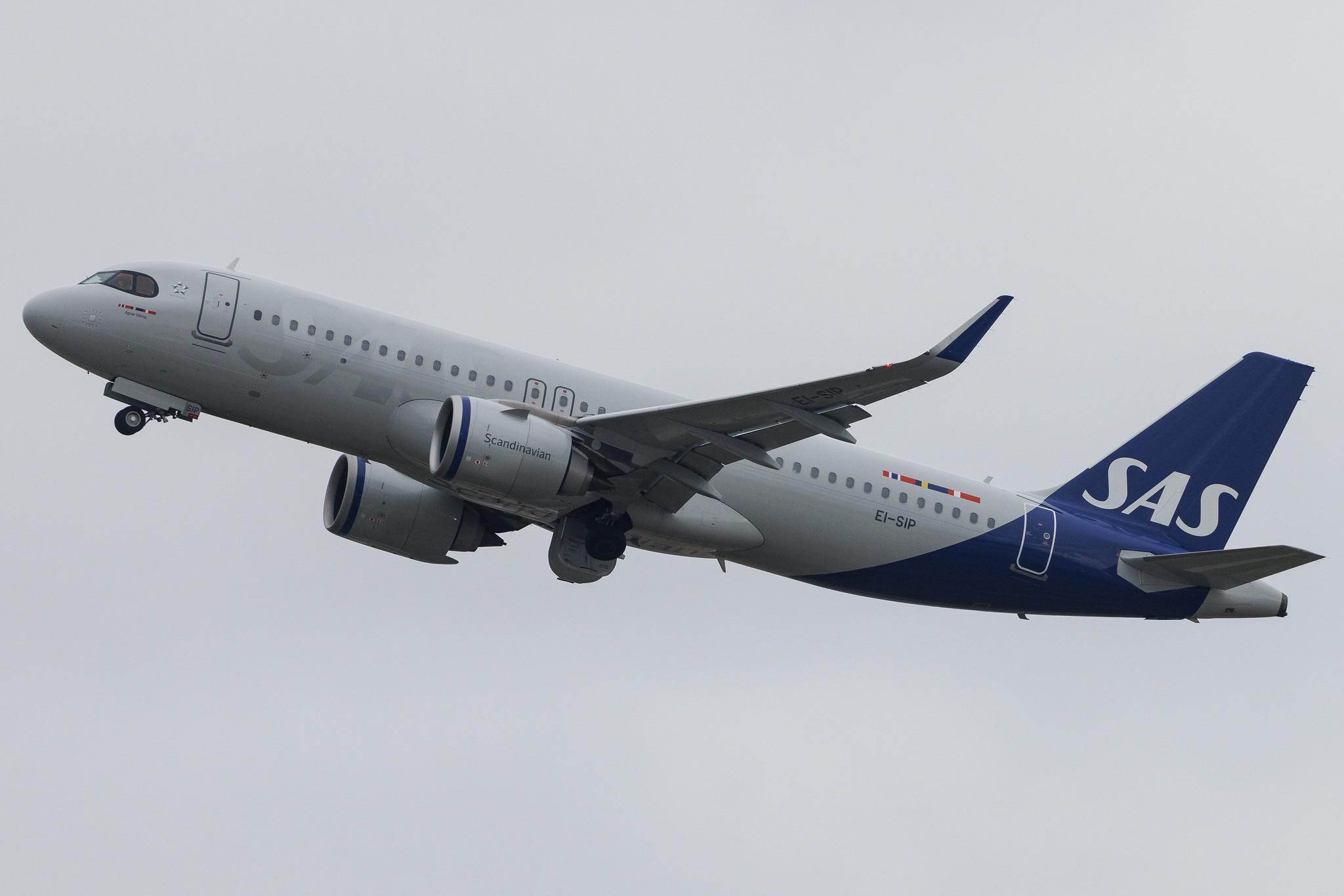 London Heathrow: SAS (SK / SAS) | Operator: SAS Connect | Airbus A320-251N A20N | EI-SIP | MSN 10923