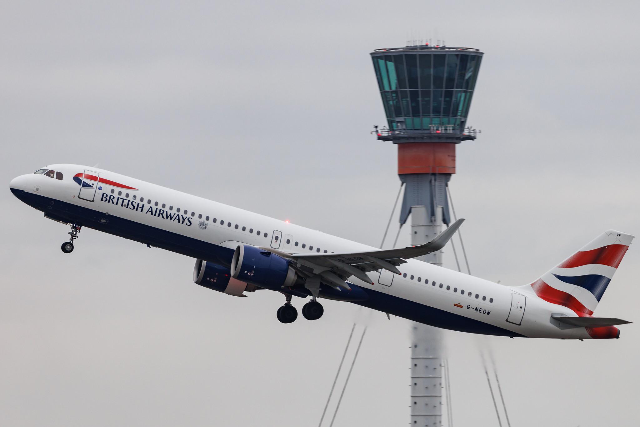 London Heathrow: British Airways (BA / BAW) | Airbus A321-251NX A21N | G-NEOW | MSN 8984