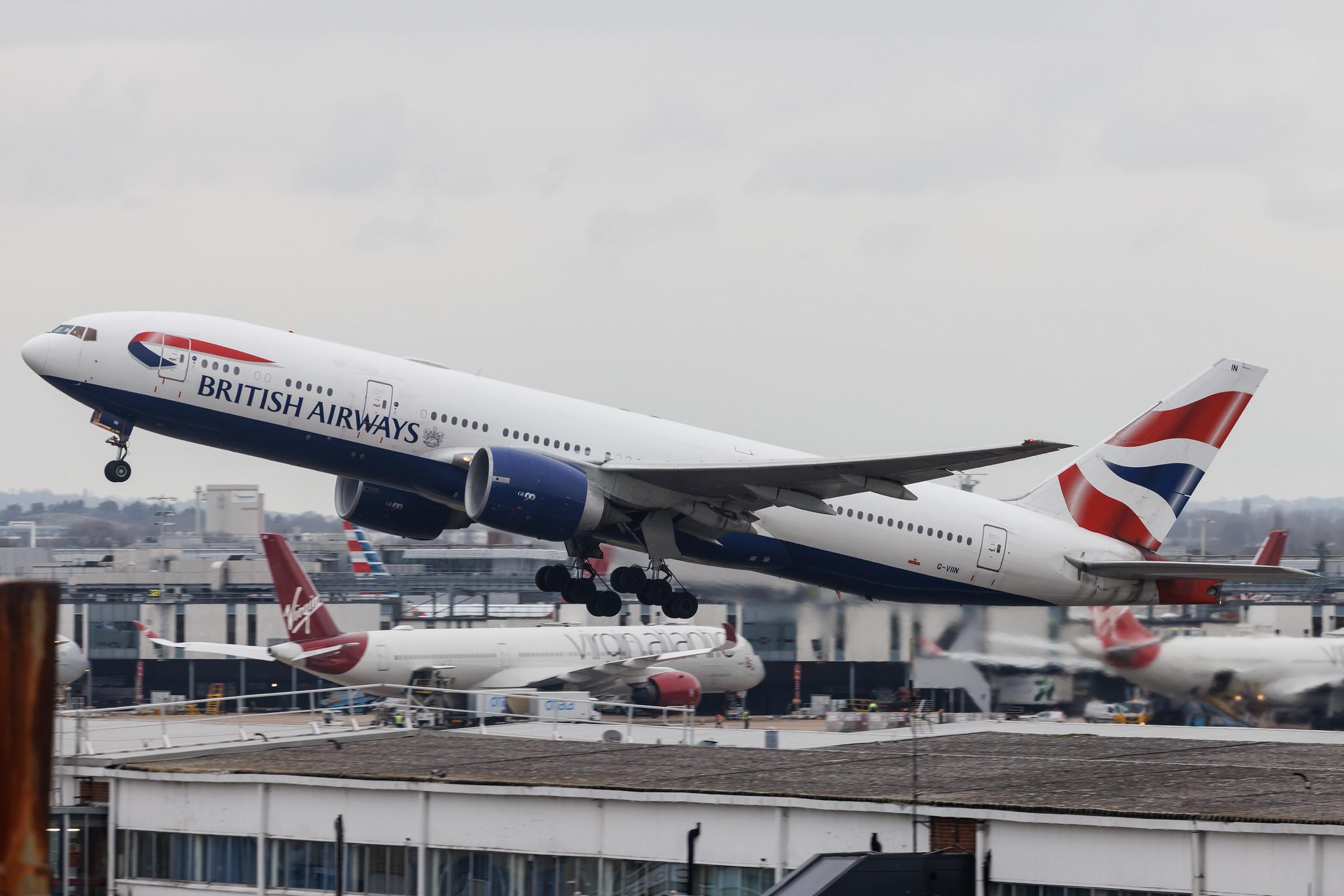 London Heathrow: British Airways (BA / BAW) | Boeing 777-236(ER) B772 | G-VIIN | MSN 29319