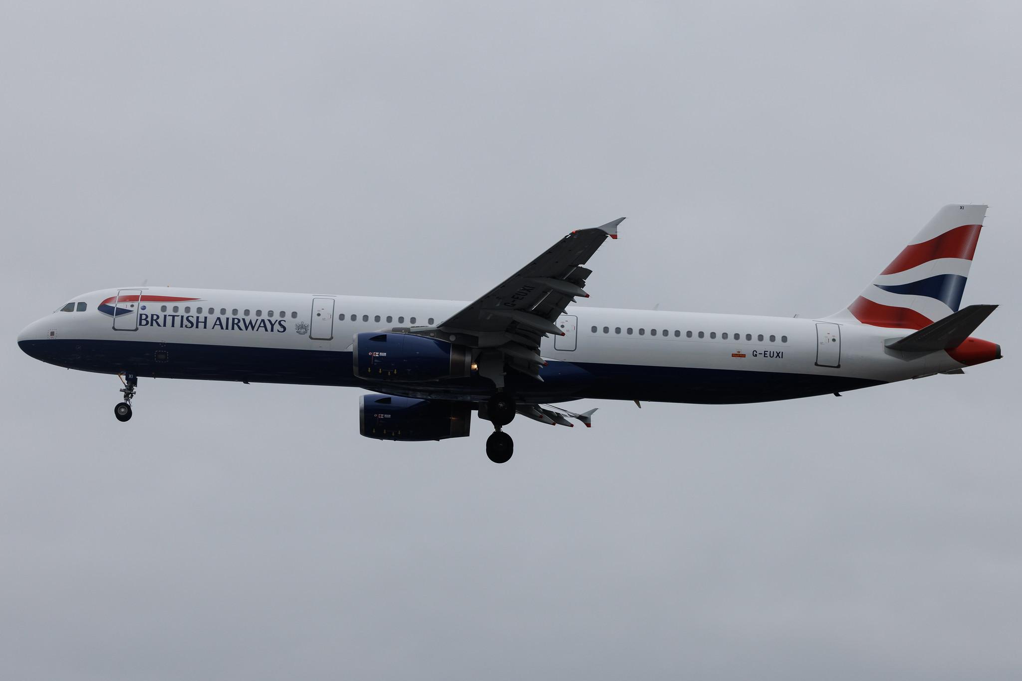 London Heathrow: British Airways (BA / BAW) | Airbus A321-231 A321 | G-EUXI | MSN 2536