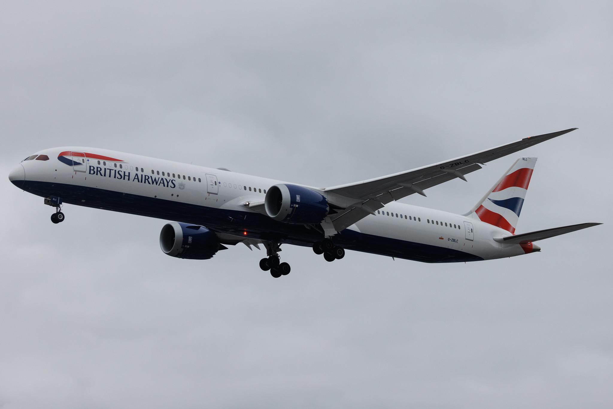 London Heathrow: British Airways (BA / BAW) | Boeing 787-10 Dreamliner B78X | G-ZBLC | MSN 60639