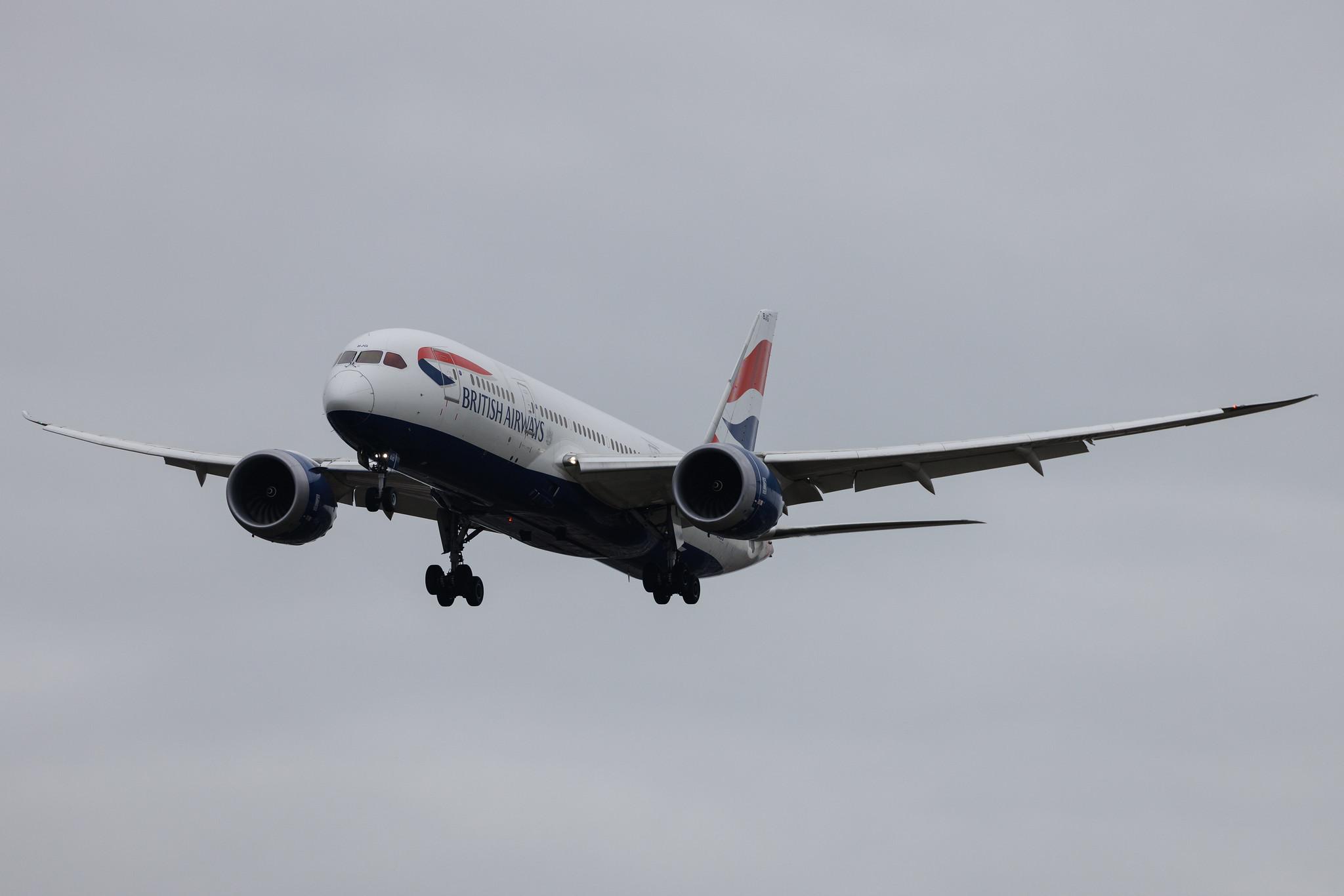 London Heathrow: British Airways (BA / BAW) | Boeing 787-8 Dreamliner B788 | G-ZBJG | MSN 38614