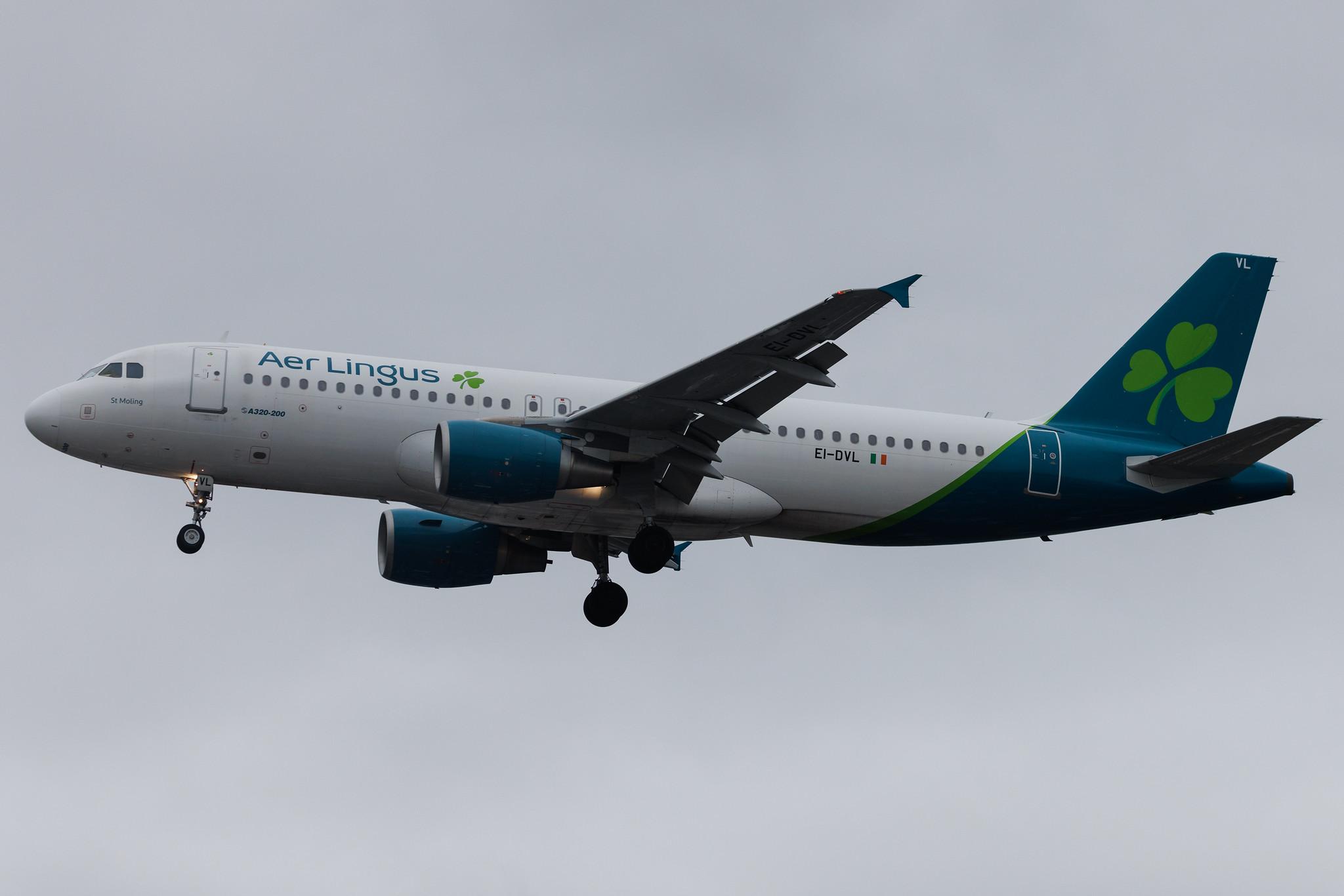 London Heathrow: Aer Lingus (EI / EIN) | Airbus A320-214 A320 | EI-DVL | MSN 4678