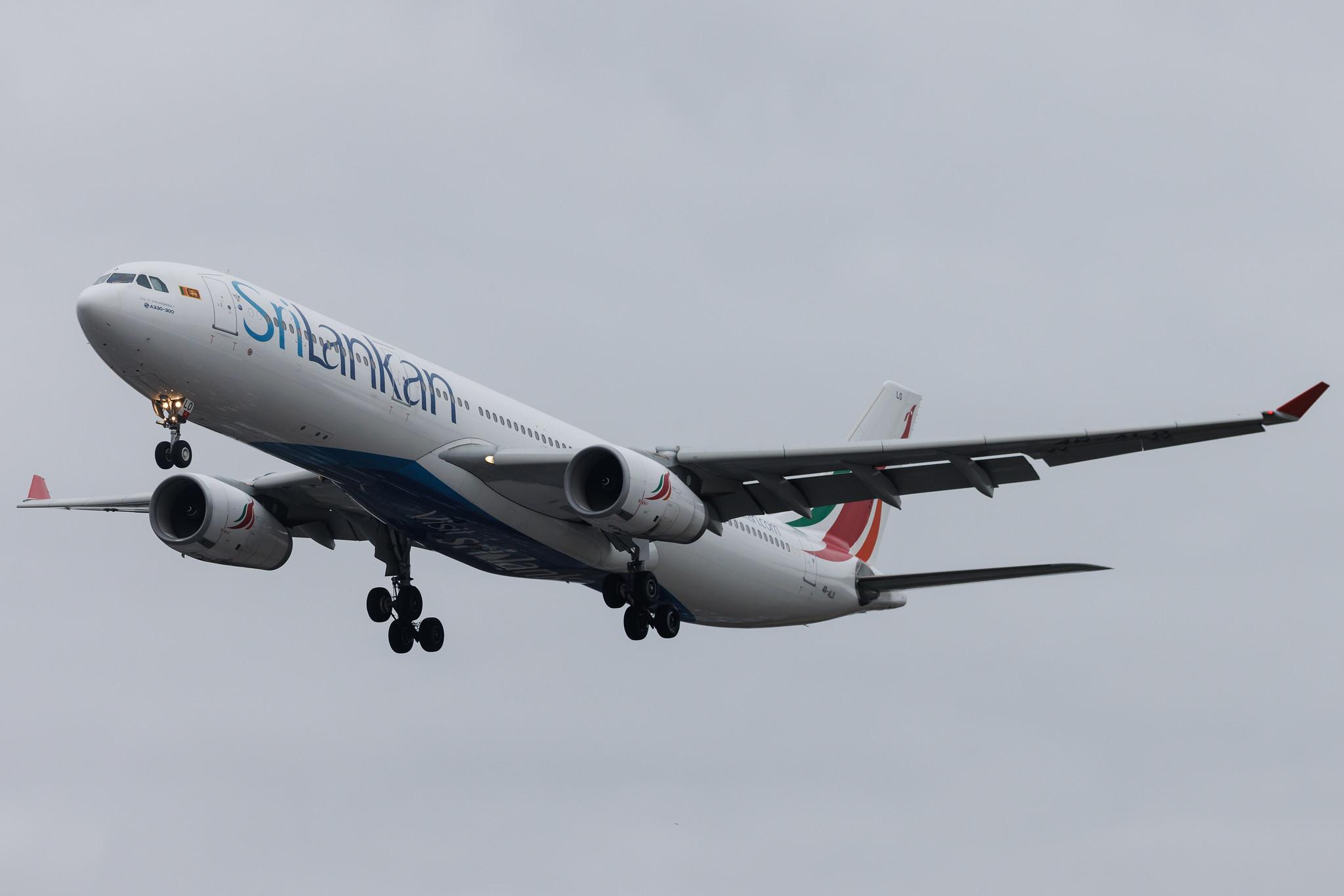 London Heathrow: SriLankan Airlines (UL / ALK) | Airbus A330-343 A333 | 4R-ALO | MSN 1650