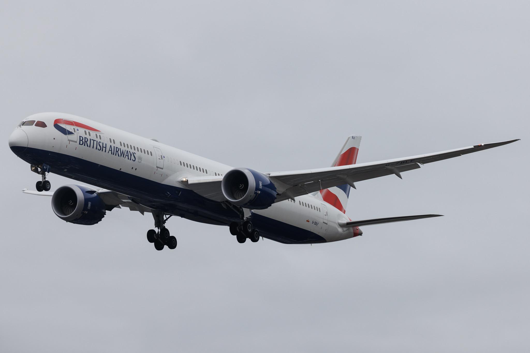 London Heathrow: British Airways (BA / BAW) |  Boeing 787-10 Dreamliner B78X | G-ZBLF | MSN 60642