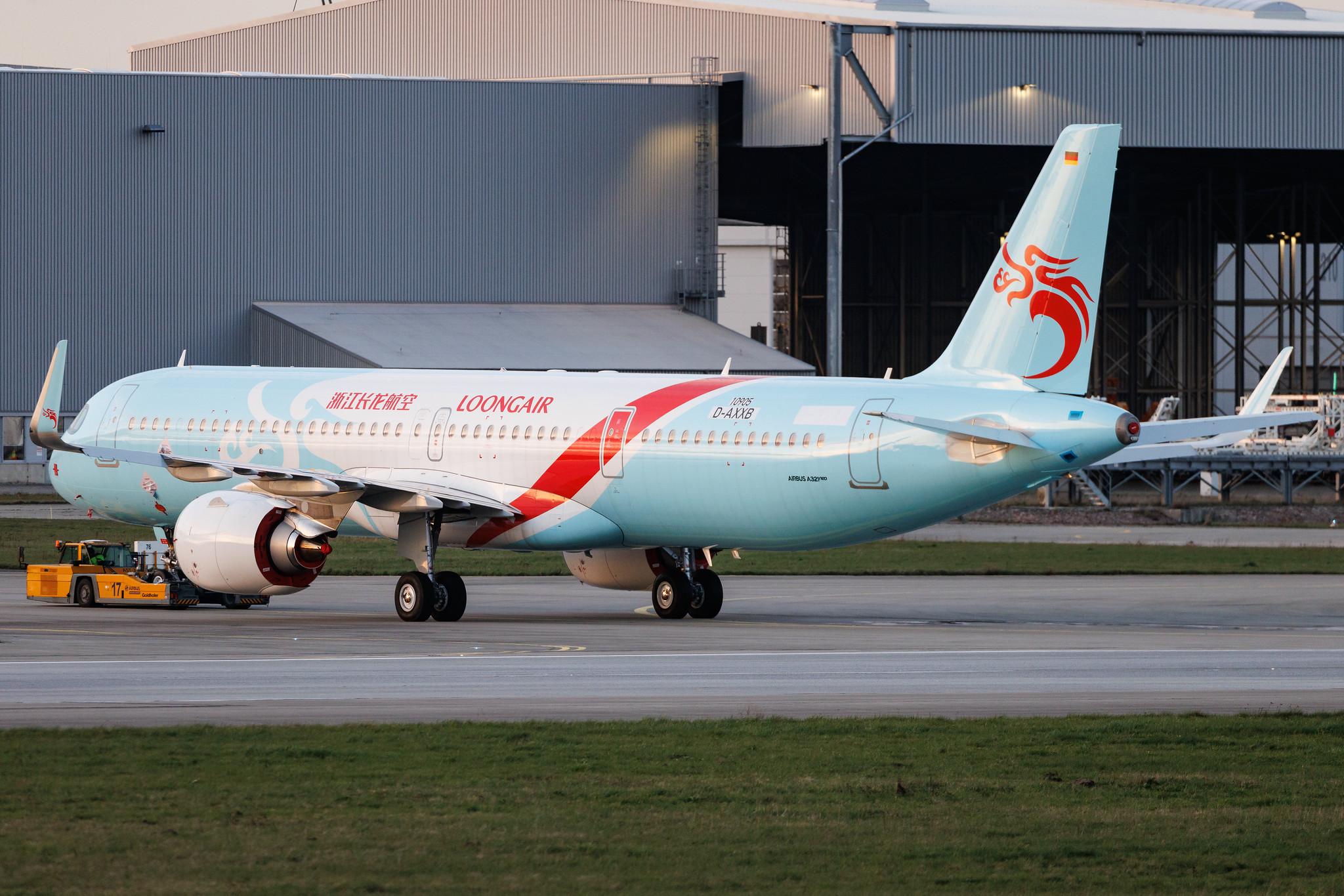 Hamburg Finkenwerder: Loong Air (GJ / CDC) | Airbus A321-251NX A21N | D-AXXB | MSN 10905