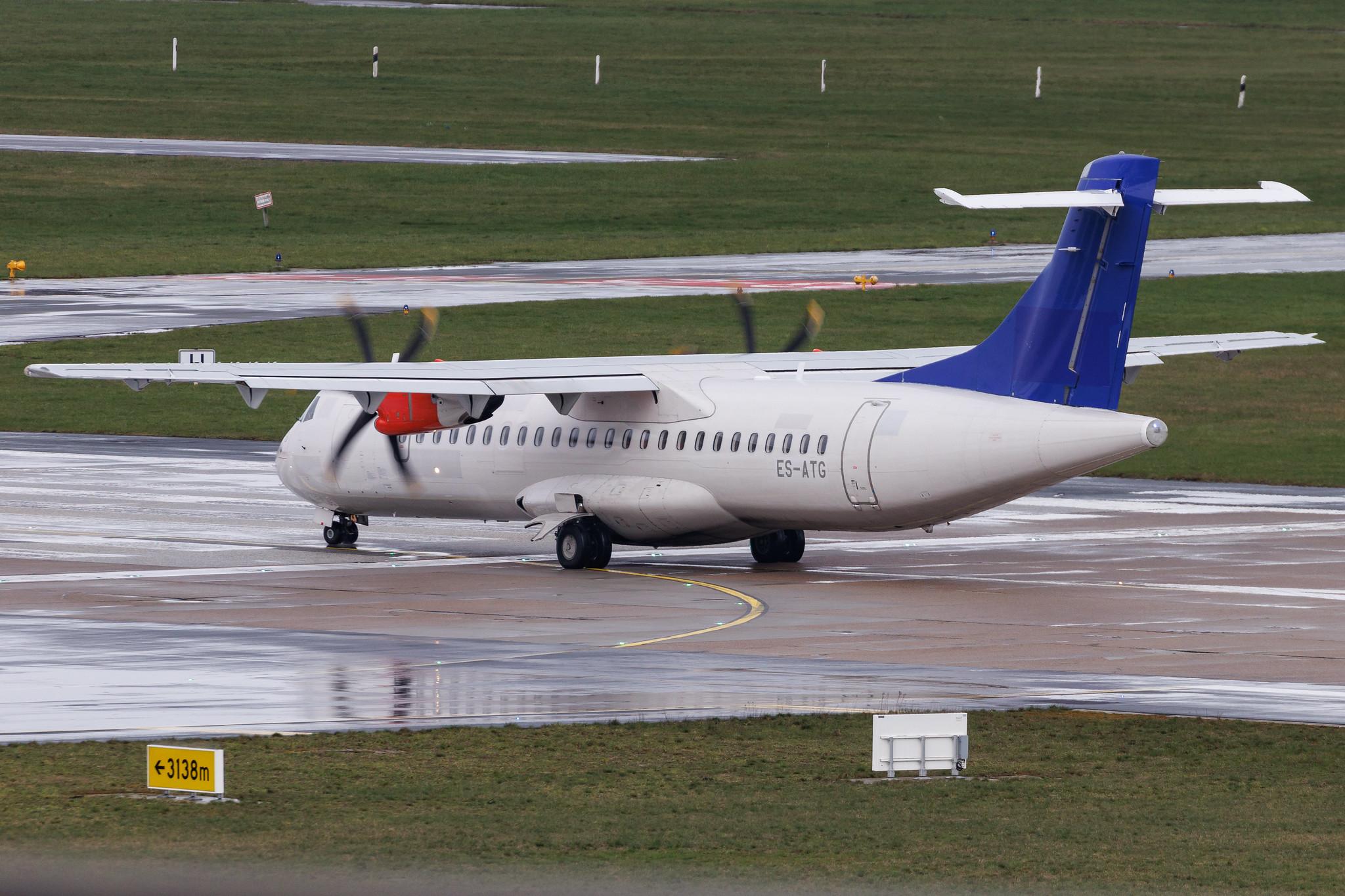 Hamburg Airport: Xfly (EE / EST) | ATR 72-600 AT76 | ES-ATG | MSN 1121