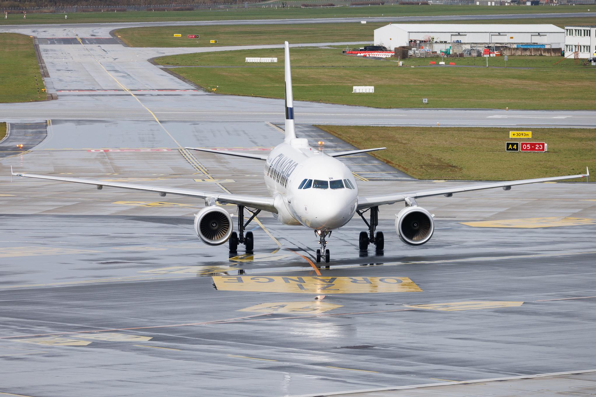 Hamburg Airport: Finnair (AY / FIN) | Airbus A319-112 A319 | OH-LVH | MSN 1184