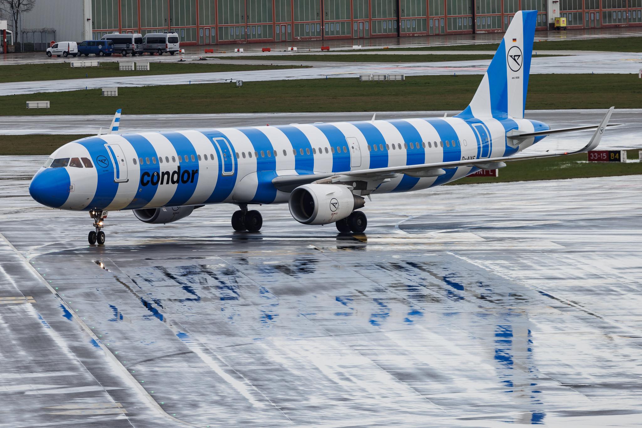 Hamburg Airport: Condor (DE / CFG) | Airbus A321-211 A321 | D-AIAF | MSN 6459