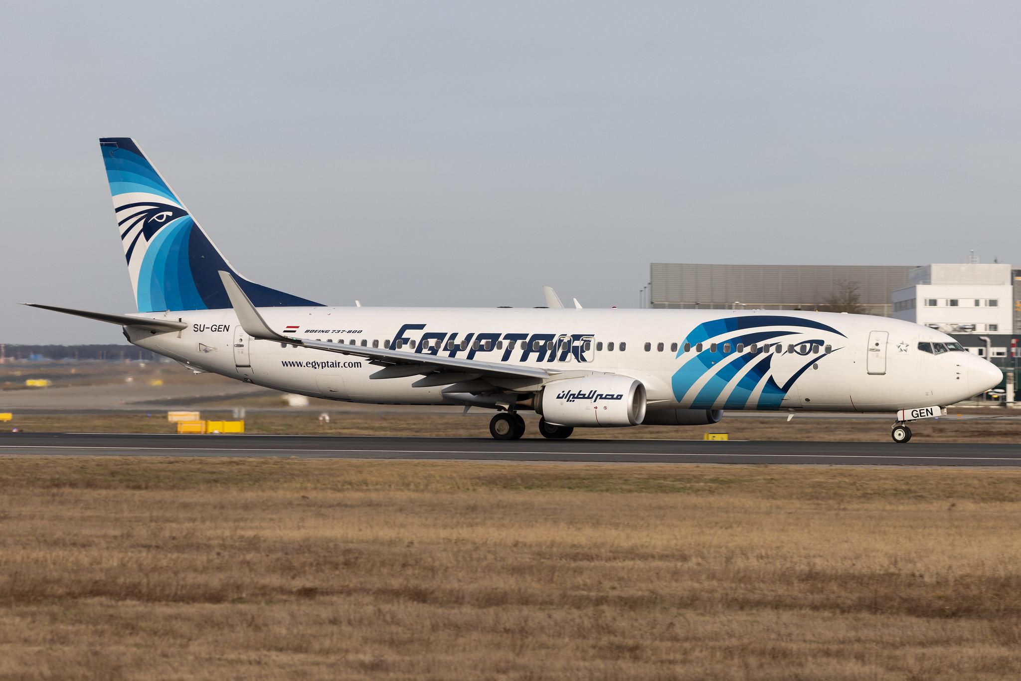 Frankfurt Airport: EgyptAir (MS / MSR) | Boeing 737-866 B738 | SU-GEN | MSN 63806