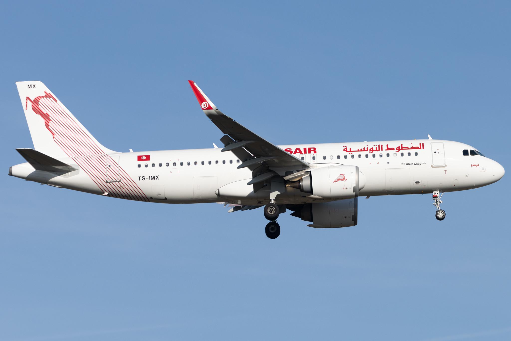 Frankfurt Airport: Tunisair (TU / TAR) | Airbus A320-251N A20N | TS-IMX | MSN 10575