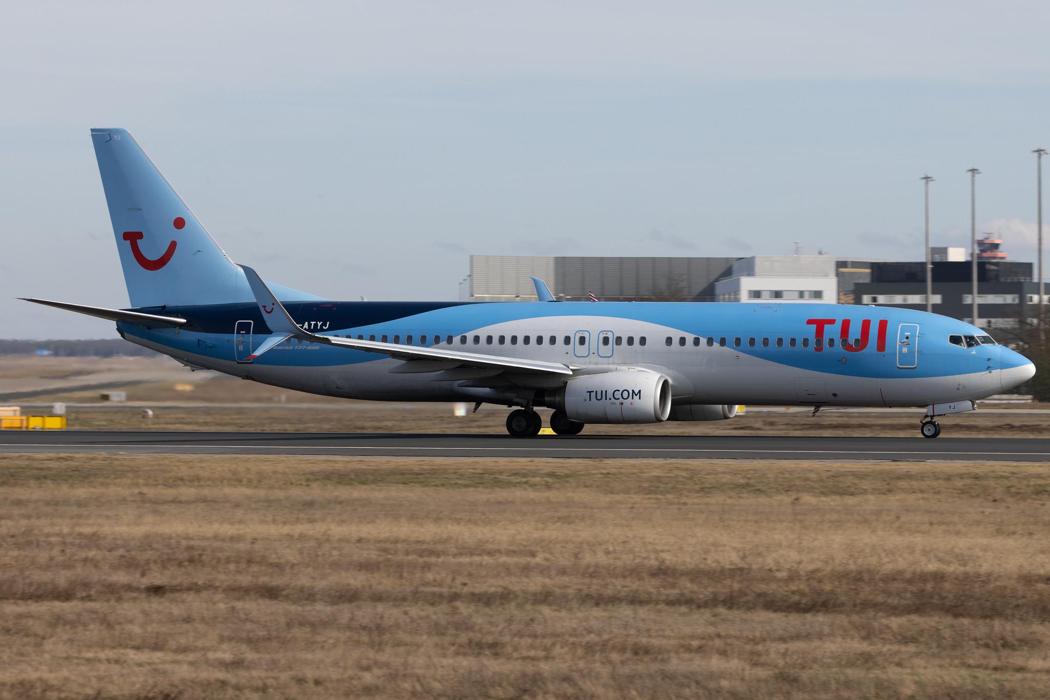 Frankfurt Airport: TUI (X3 / TUI) | Operator: TUI fly | Boeing 737-86N B738 | D-ATYJ | MSN 38014