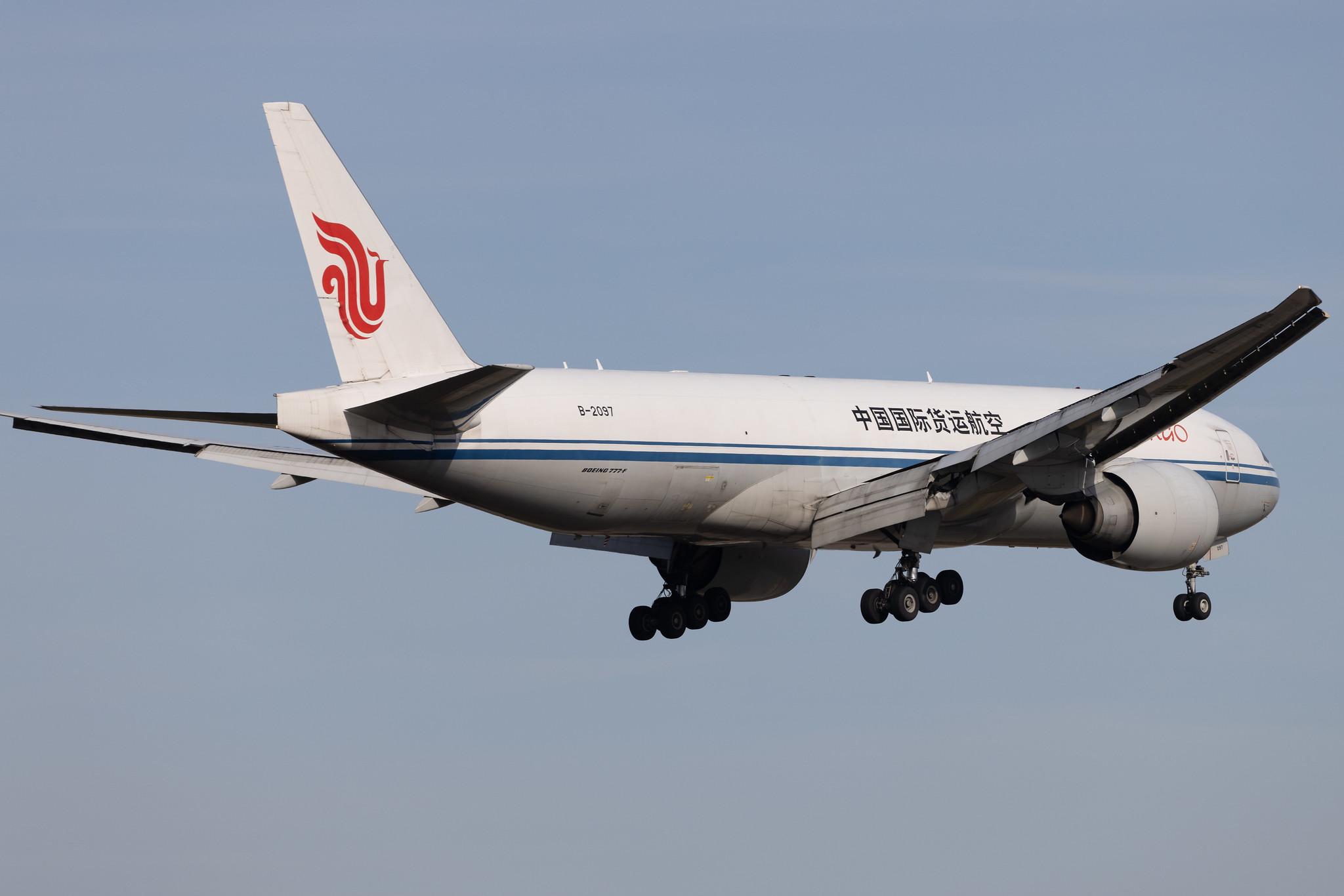Frankfurt Airport: Air China Cargo (/ CAO) | Boeing 777-FFT B77L | B-2097 | MSN 44680