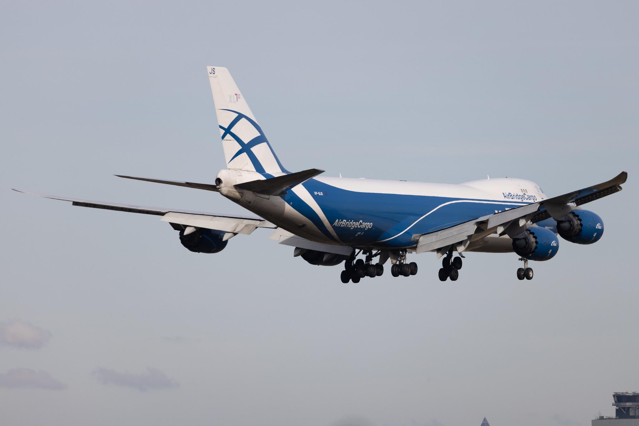 Frankfurt Airport: AirBridgeCargo (RU / ABW) | Operator: AirBridgeCargo Airlines | Boeing 747-8F B748 | VP-BJS | MSN 63787