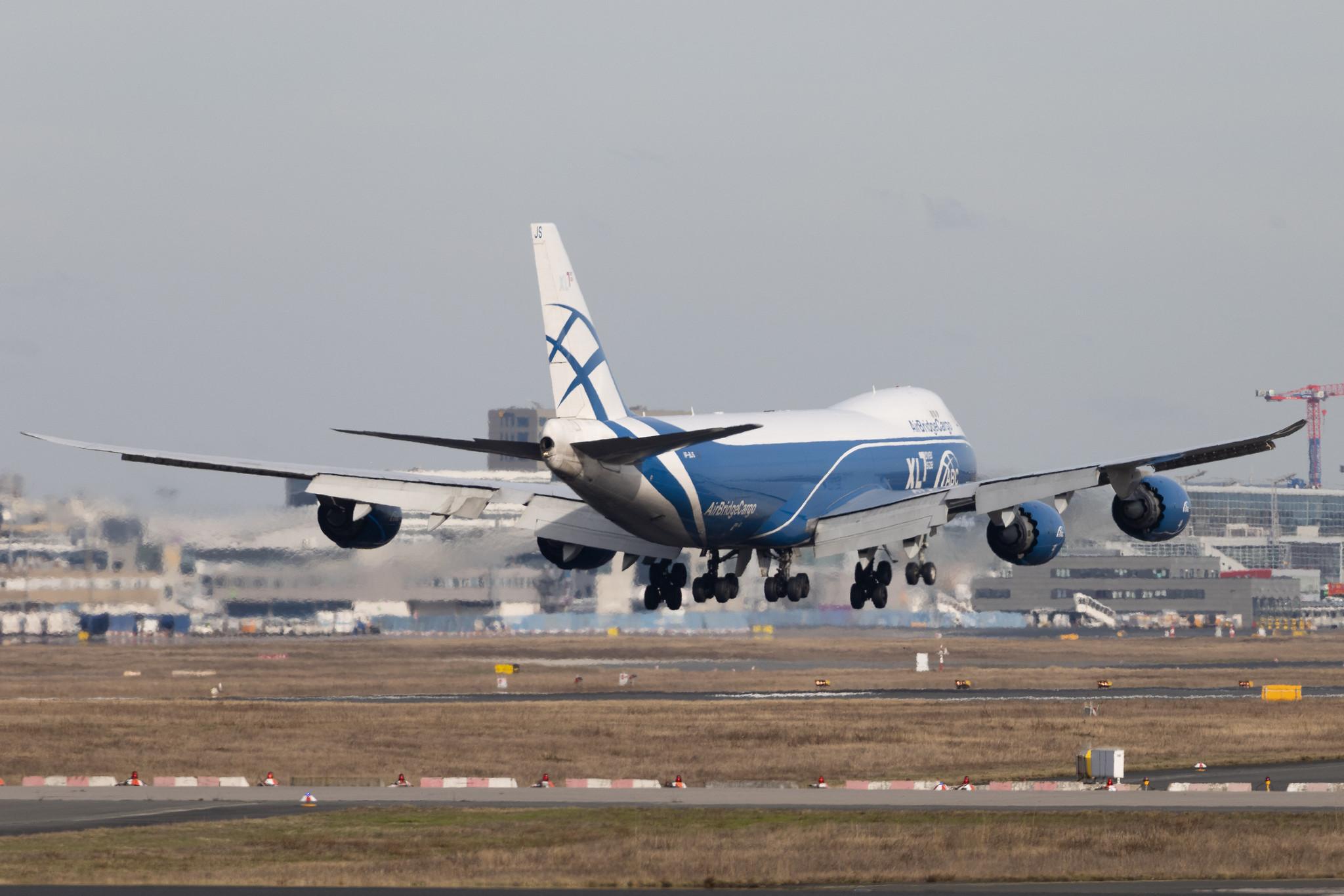 Frankfurt Airport: AirBridgeCargo (RU / ABW) | Operator: AirBridgeCargo Airlines | Boeing 747-8F B748 | VP-BJS | MSN 63787