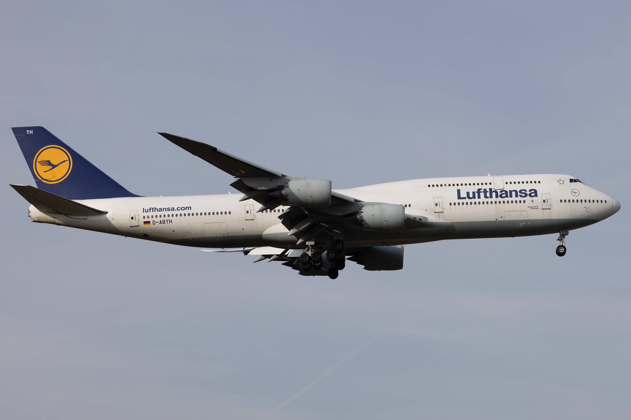 Frankfurt Airport: Lufthansa (LH / DLH) | Boeing 747-830 B748 | D-ABYH | MSN 37832