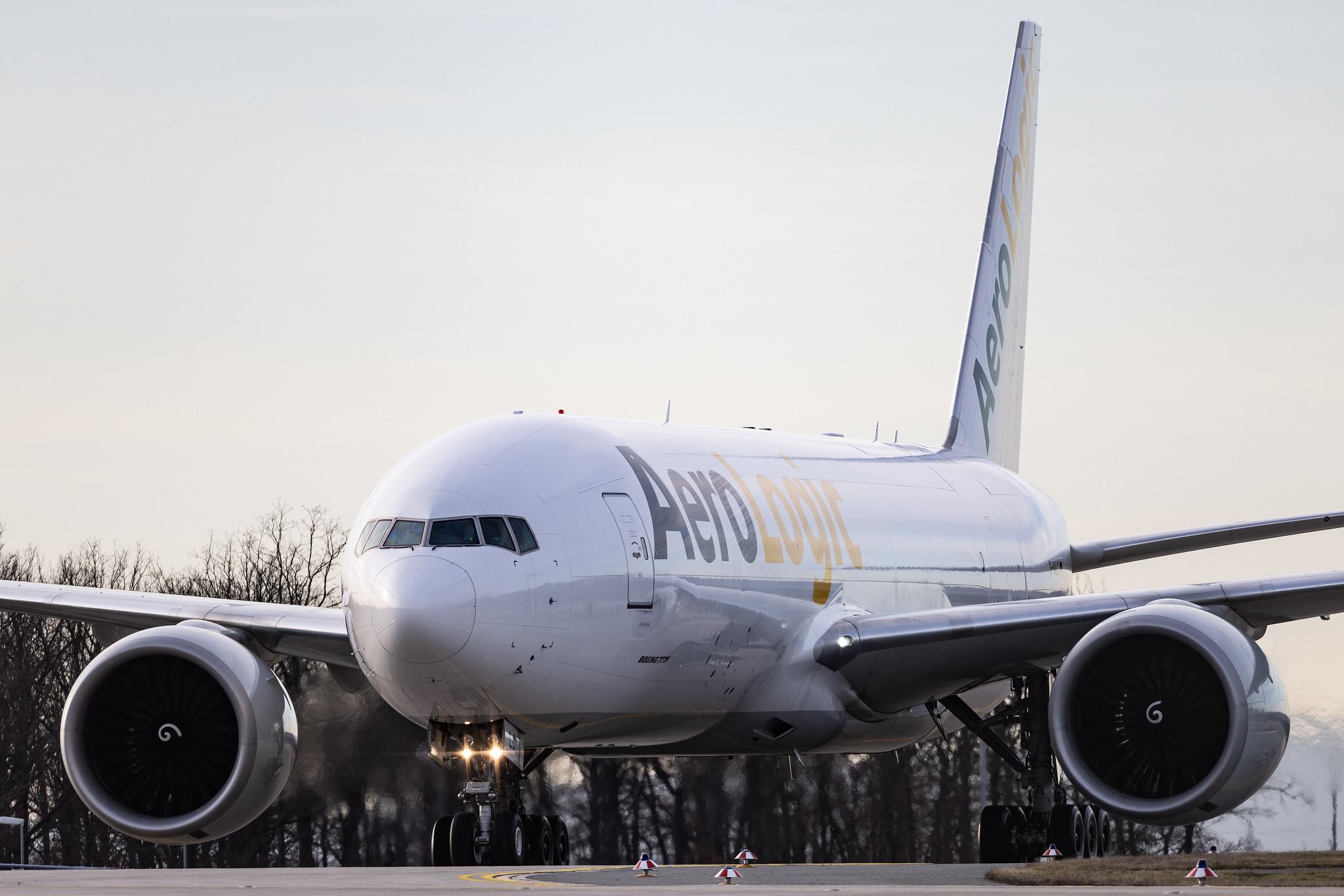 Frankfurt Airport: AeroLogic (3S / BOX) | Boeing 777-FZN B77L | D-AALC | MSN 36003