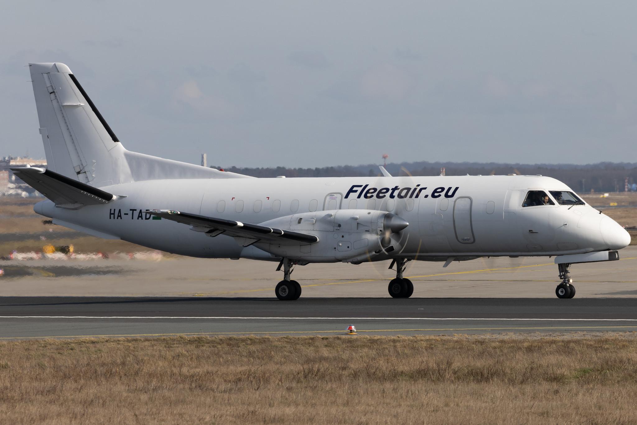 Frankfurt Airport: Fleet Air International (/ FRF) | Saab 340A SF34 | HA-TAD | MSN 340A-126