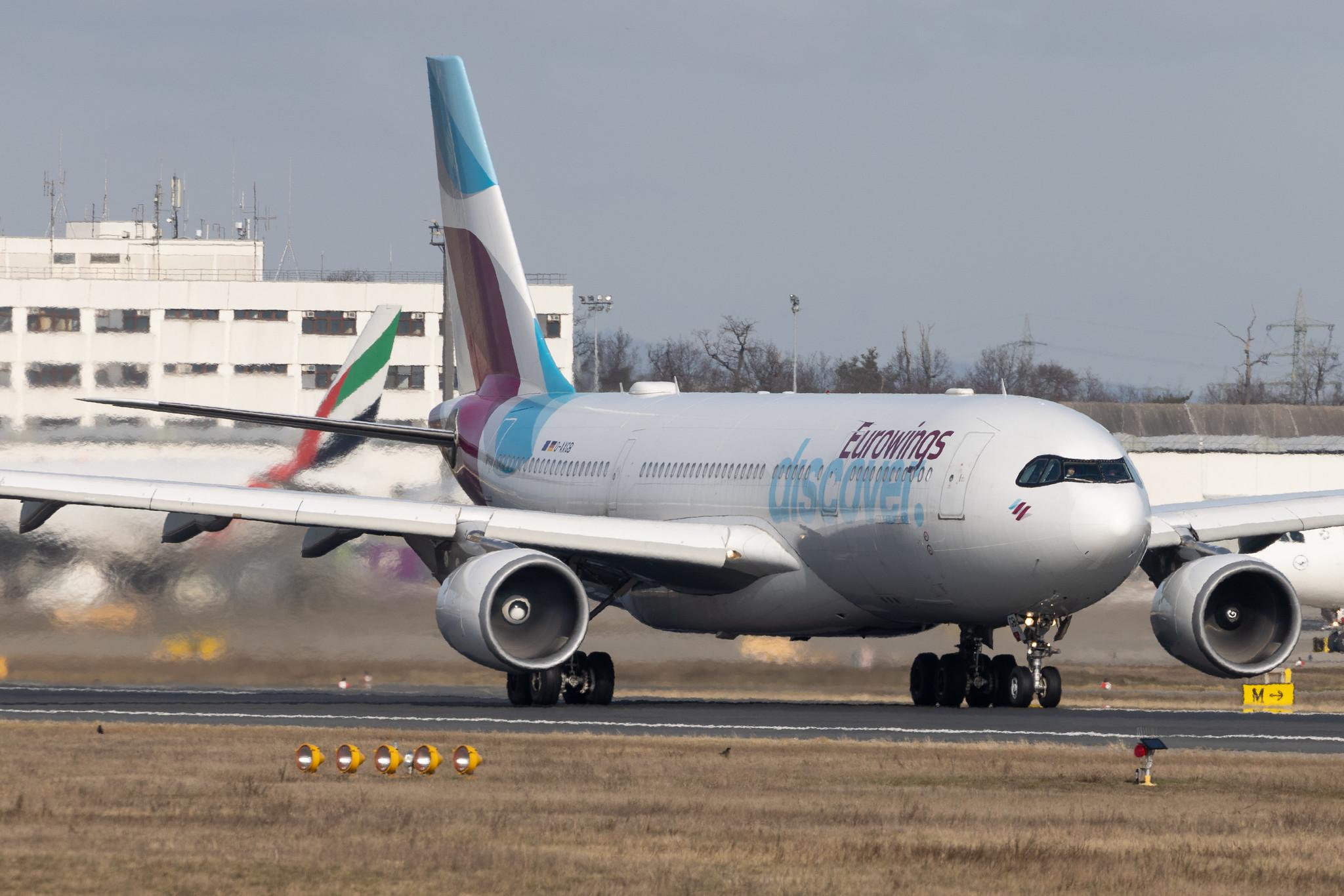 Frankfurt Airport: Eurowings Discover (4Y / OCN) | Airbus A330-203 A332 | D-AXGB | MSN 0684