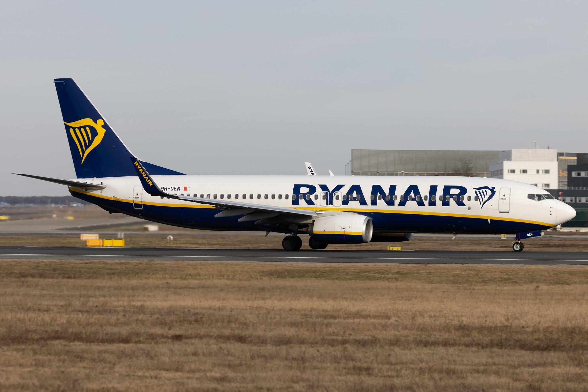 Frankfurt Airport: Ryanair (FR / RYR) | Operator: Malta Air | Boeing 737-8AS B738 | 9H-QEM | MSN 44825