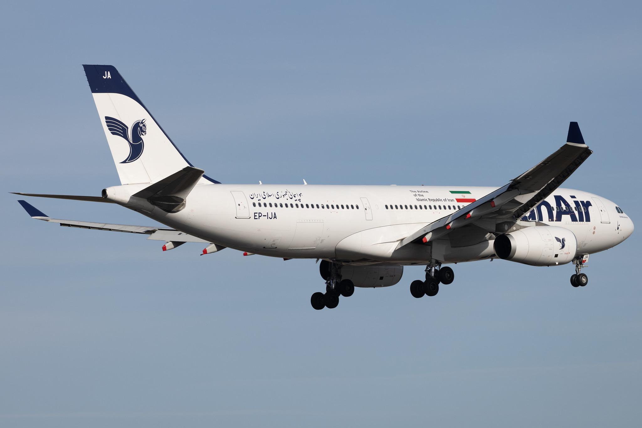 Frankfurt Airport: Iran Air (IR / IRA) | Airbus A330-243 A332 | EP-IJA | MSN 1540
