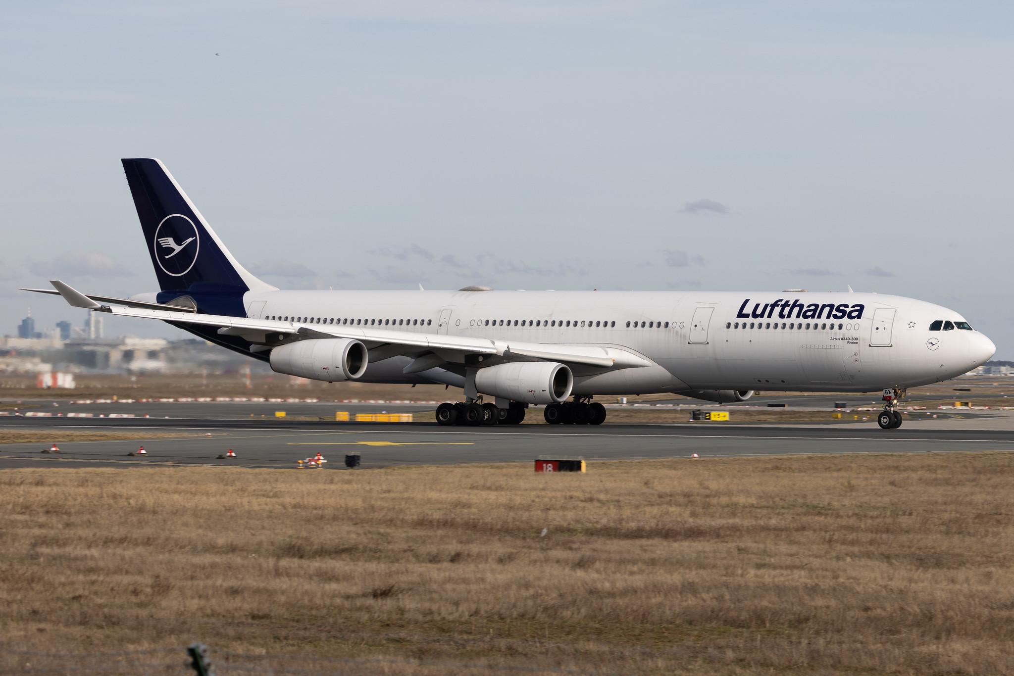 Frankfurt Airport: Lufthansa (LH / DLH) | Airbus A340-313 A343 | D-AIGX | MSN 0354