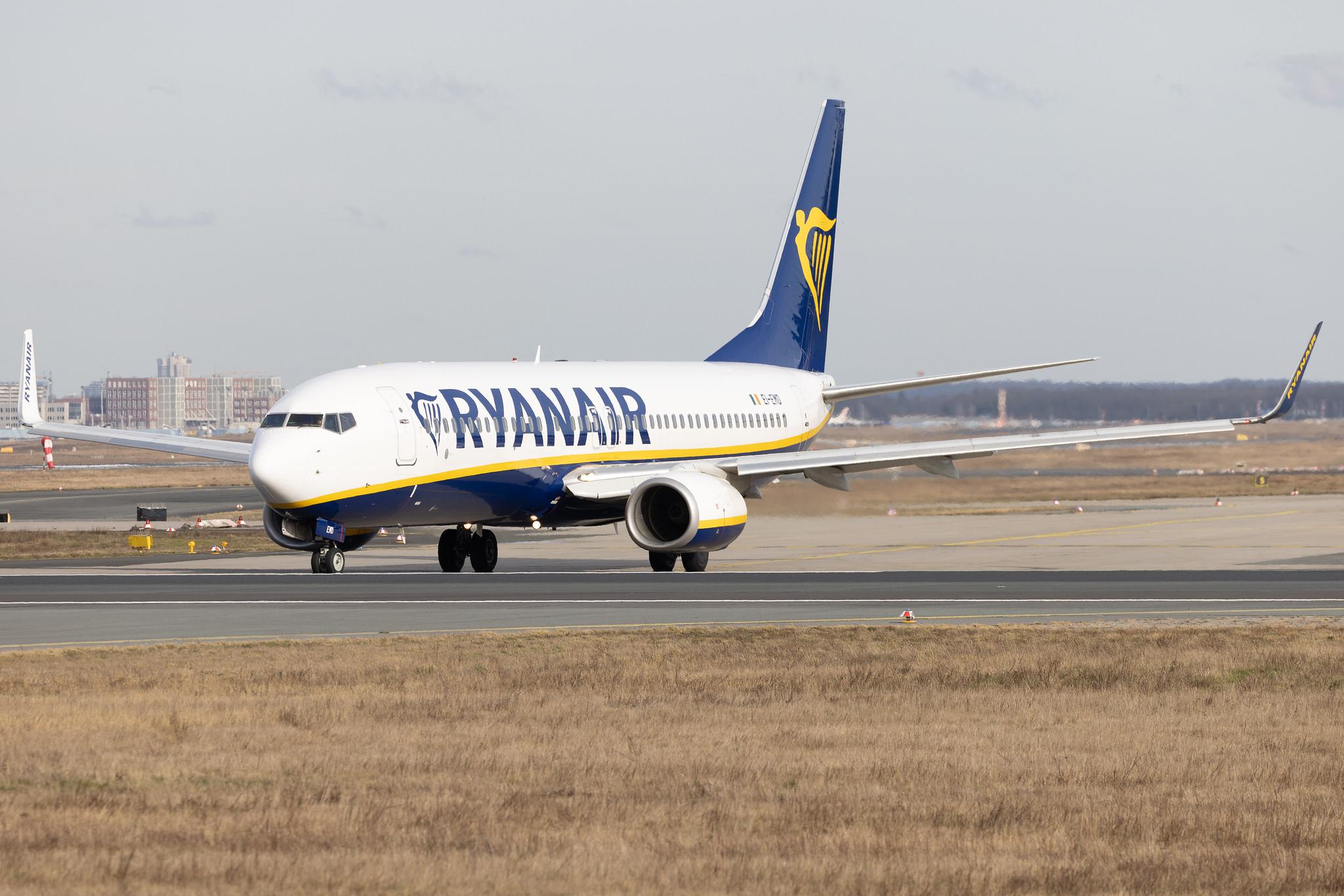 Frankfurt Airport: Ryanair (FR / RYR) | Boeing 737-8AS B738 | EI-EMD | MSN 38509