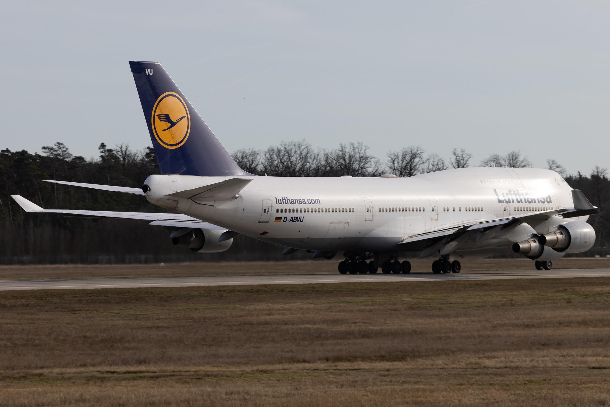 Frankfurt Airport: Lufthansa (LH / DLH) | Boeing 747-430 B744 | D-ABVU | MSN 29492