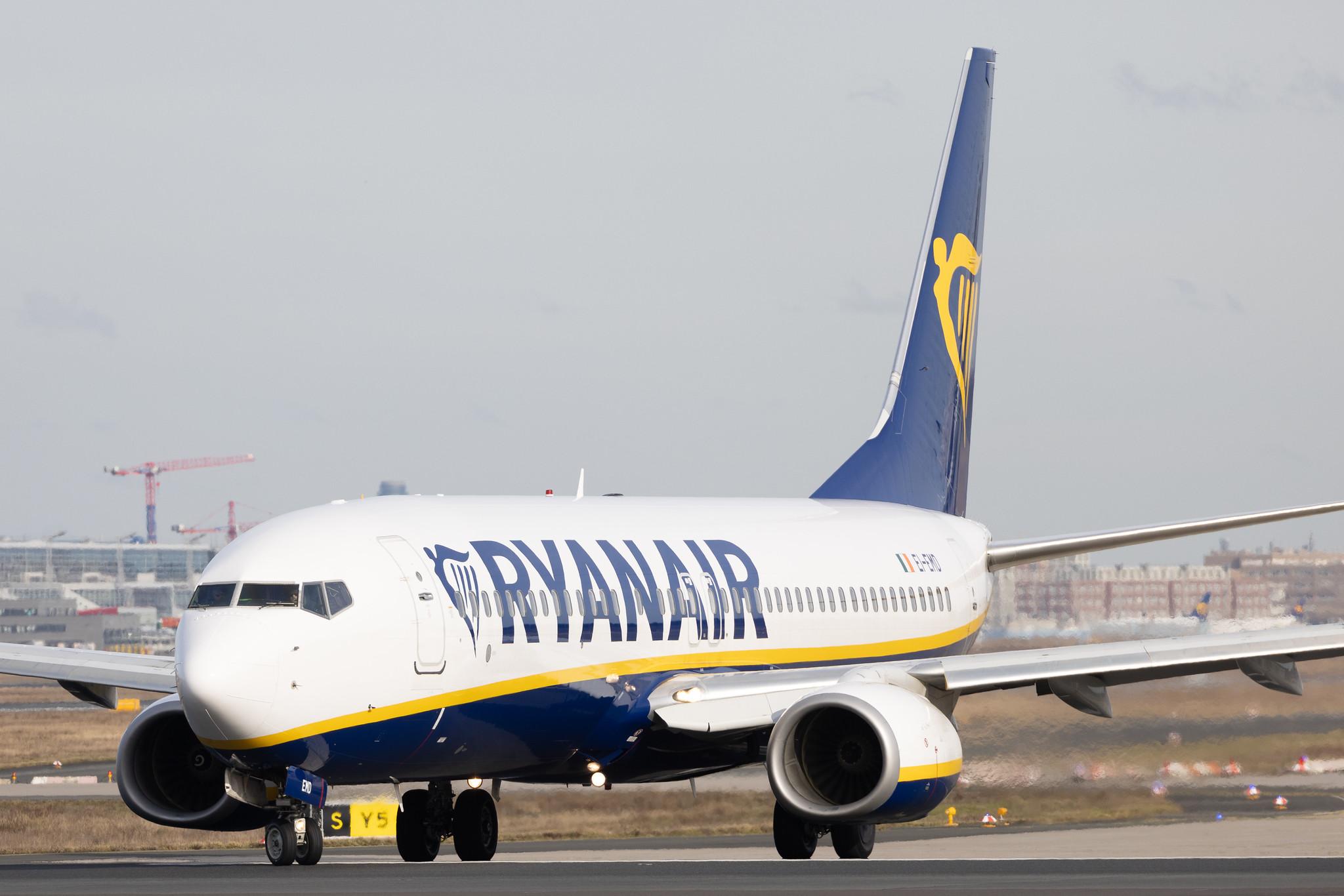 Frankfurt Airport: Ryanair (FR / RYR) | Boeing 737-8AS B738 | EI-EMD | MSN 38509