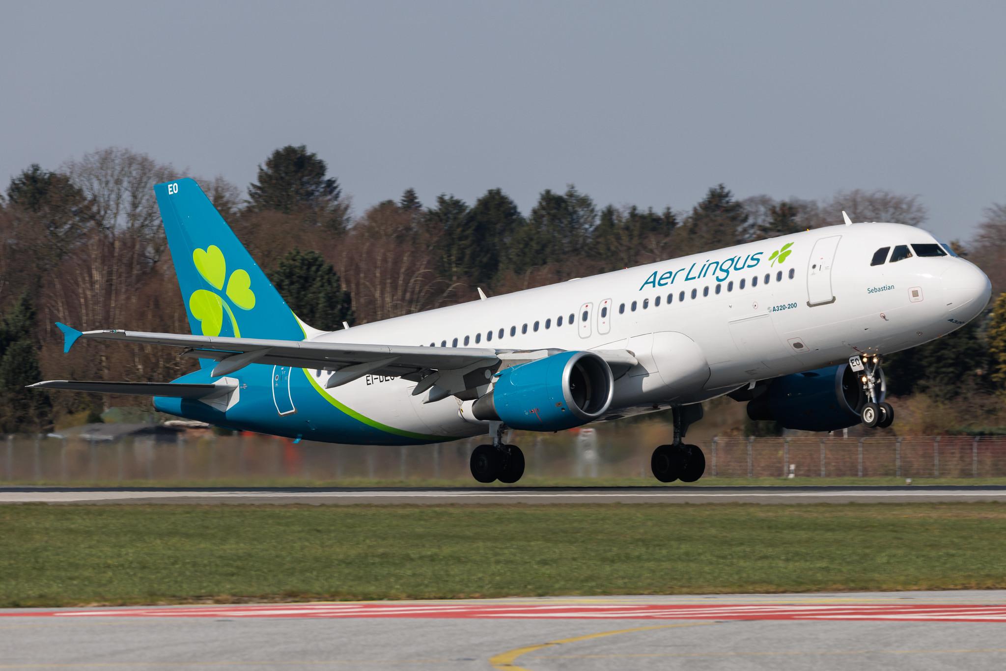 Hamburg Airport: Aer Lingus (EI / EIN) | Airbus A320-214 A320 | EI-DEO | MSN 2486