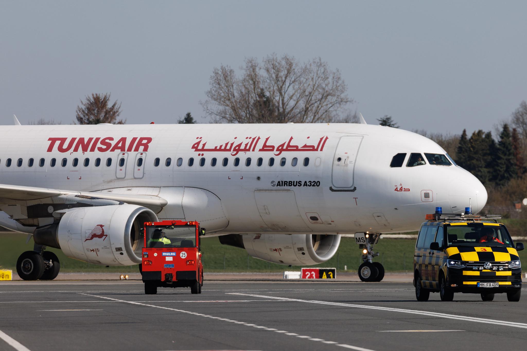 Hamburg Airport: Tunisair (TU / TAR) | Airbus A320-214 A320 | TS-IMS | MSN 4689