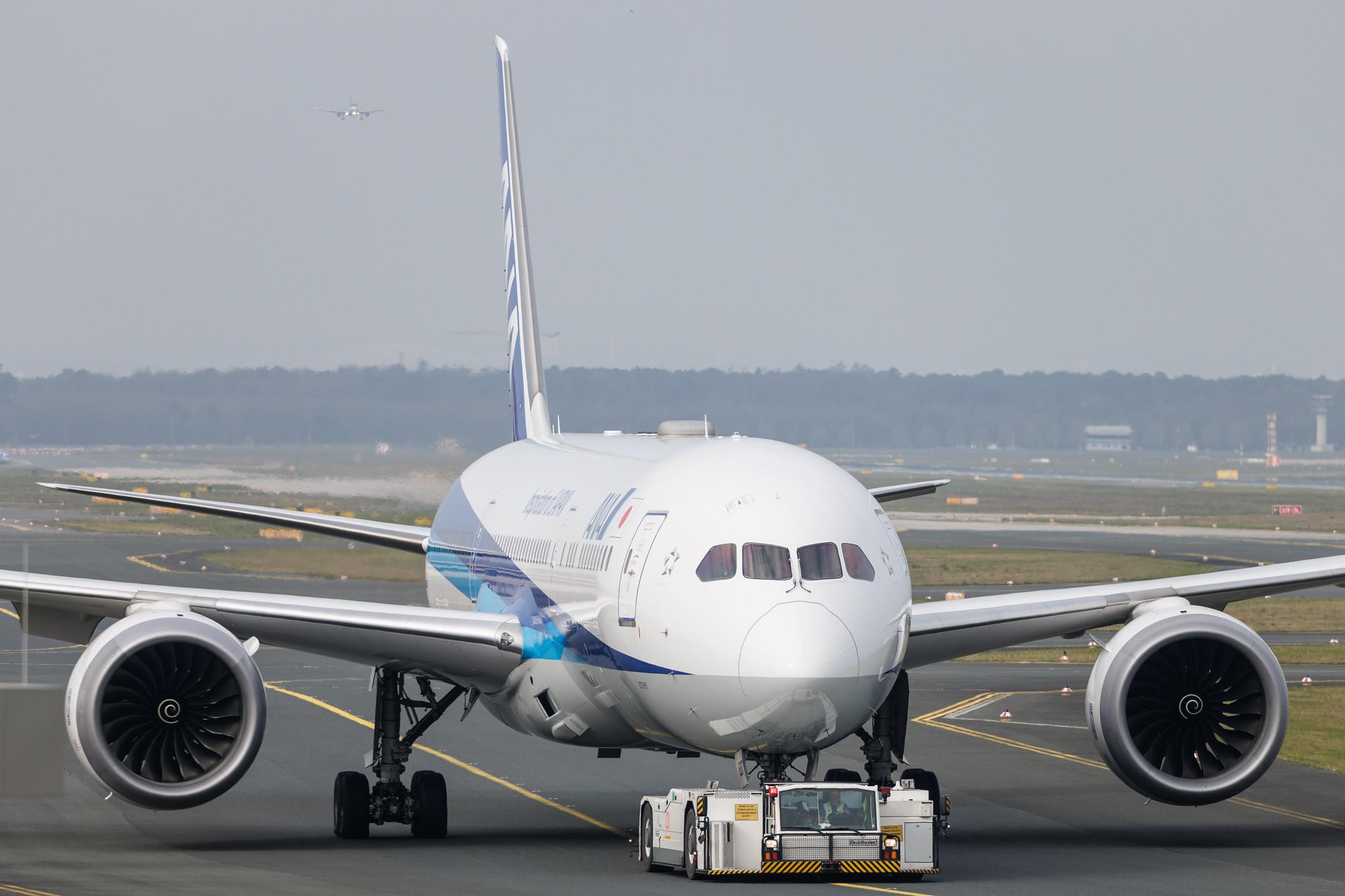 Frankfurt Airport: All Nippon Airways (NH / ANA) | Operator: Air Japan | Boeing 787-9 Dreamliner B789 | JA837A | MSN 34526
