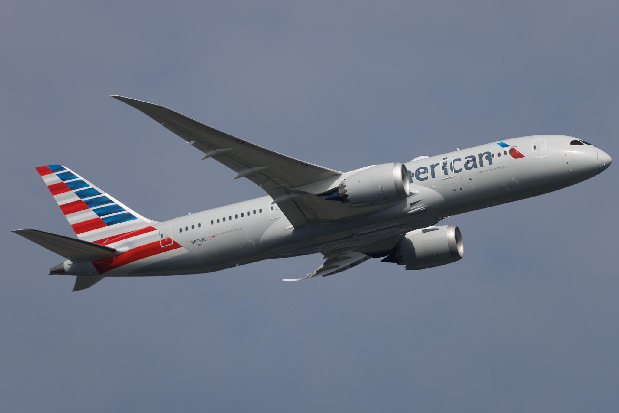 Frankfurt Airport: American Airlines (AA / AAL) | Boeing 787-8 Dreamliner B788 | N875BD | MSN 65995