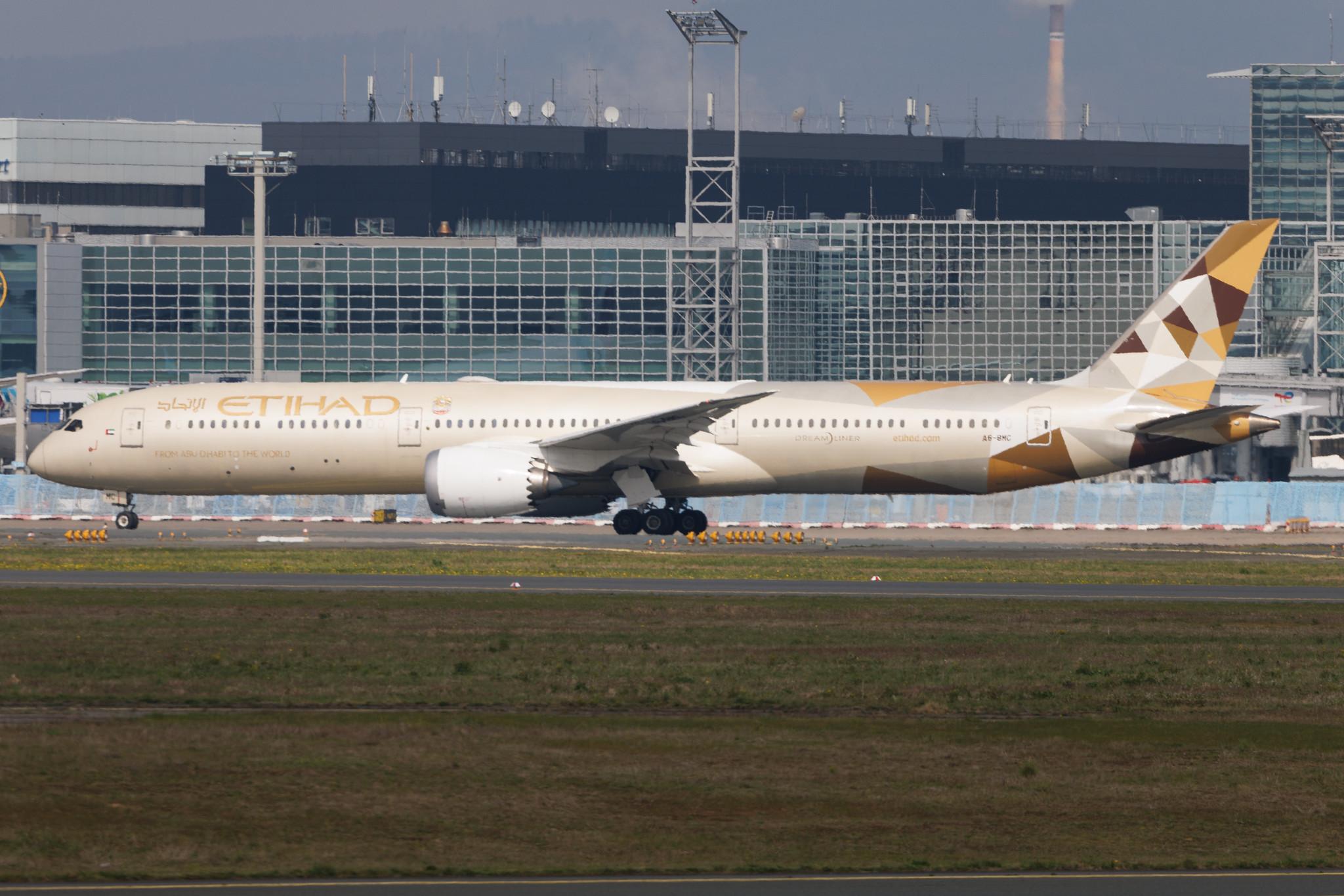 Frankfurt Airport: Etihad Airways (EY / ETD) | Boeing 787-10 Dreamliner B78X | A6-BMC | MSN 60757