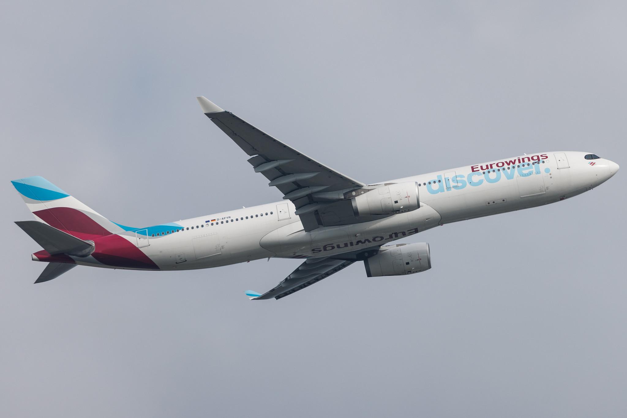Frankfurt Airport: Eurowings Discover (4Y / OCN) | Airbus A330-343 A333 | D-AFYR | MSN 1711