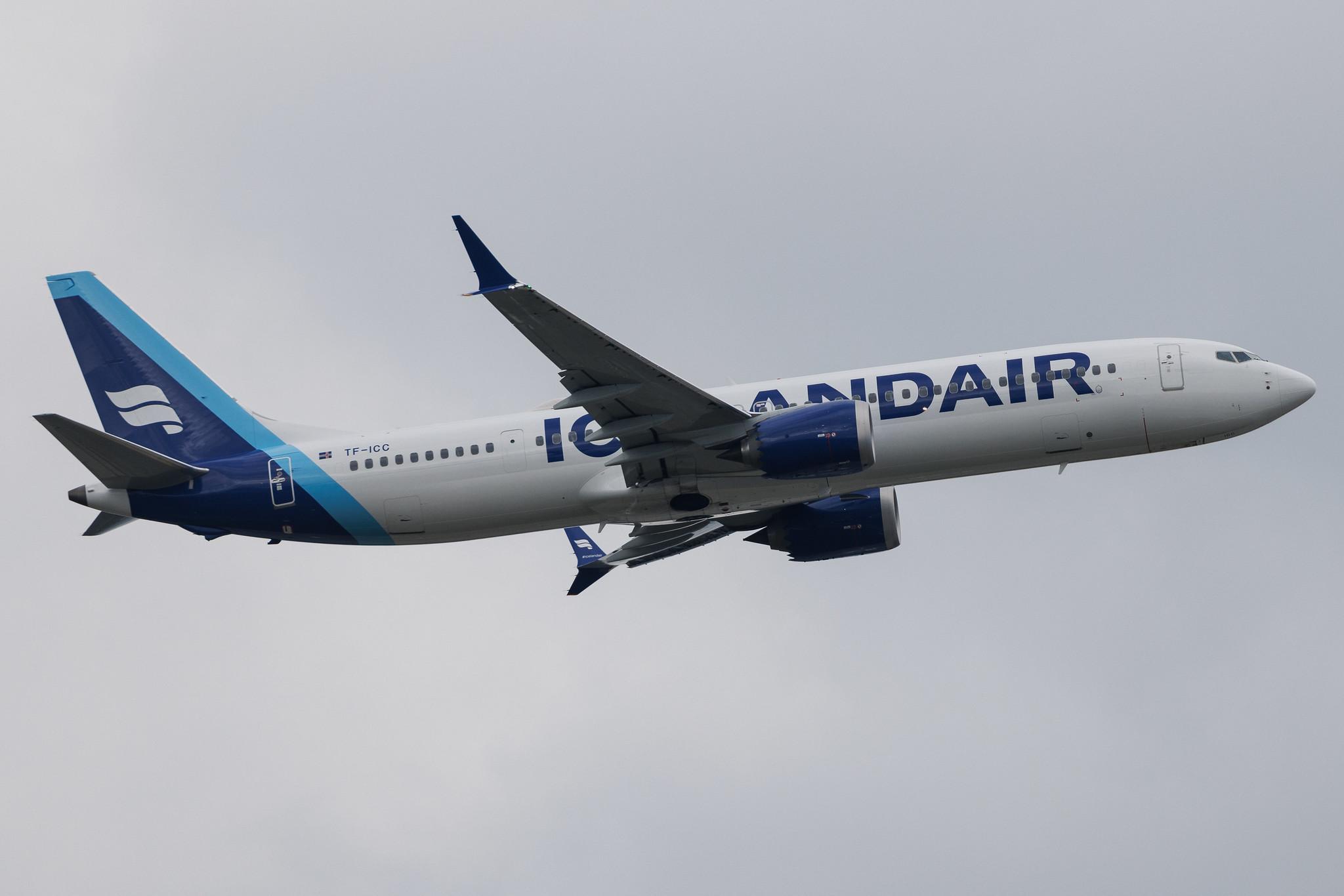 Frankfurt Airport: Icelandair (FI / ICE) | Boeing 737 MAX 9 B39M | TF-ICC | MSN 44359
